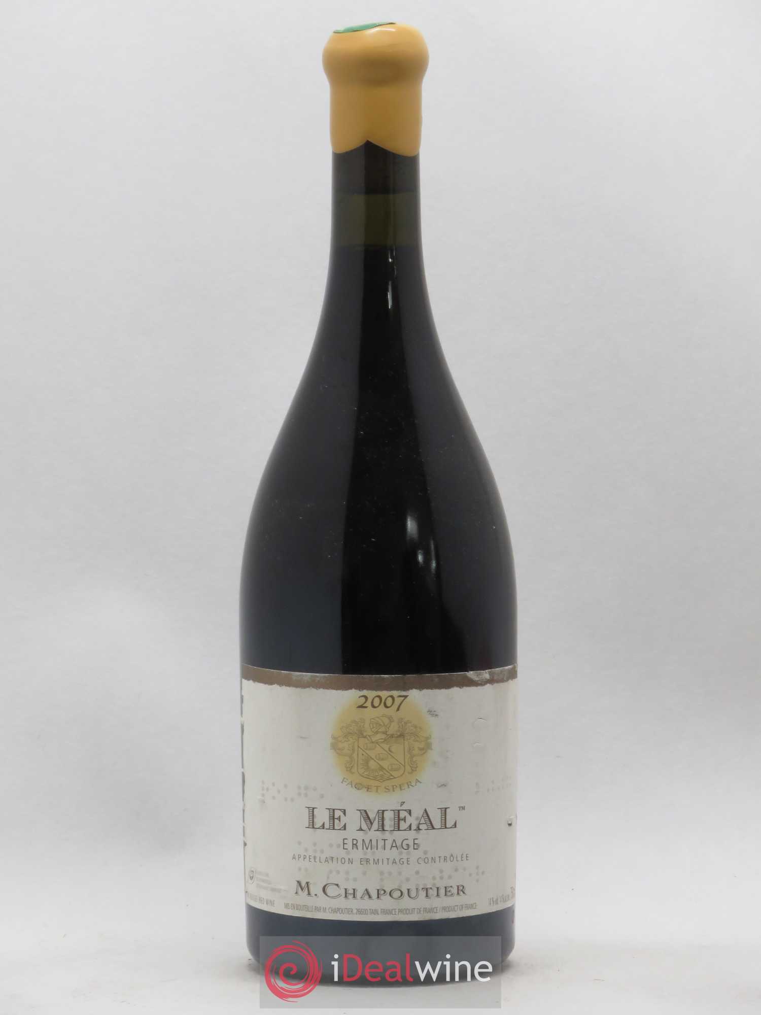 Hermitage Ermitage Le Méal Chapoutier 2007 - Lot de 1 bouteille - 0