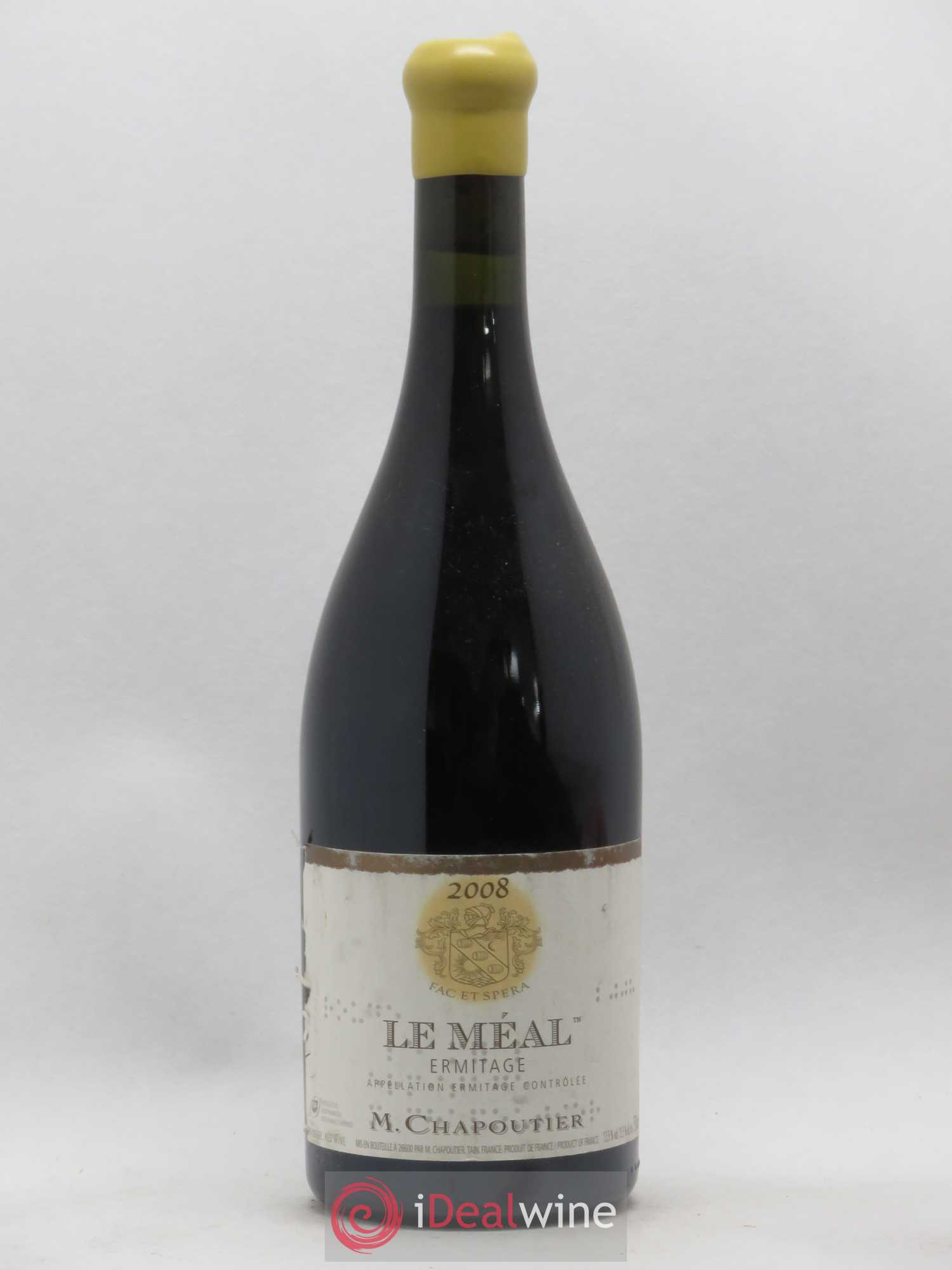 Hermitage Ermitage Le Méal Chapoutier 2008 - Lot de 1 bouteille - 0