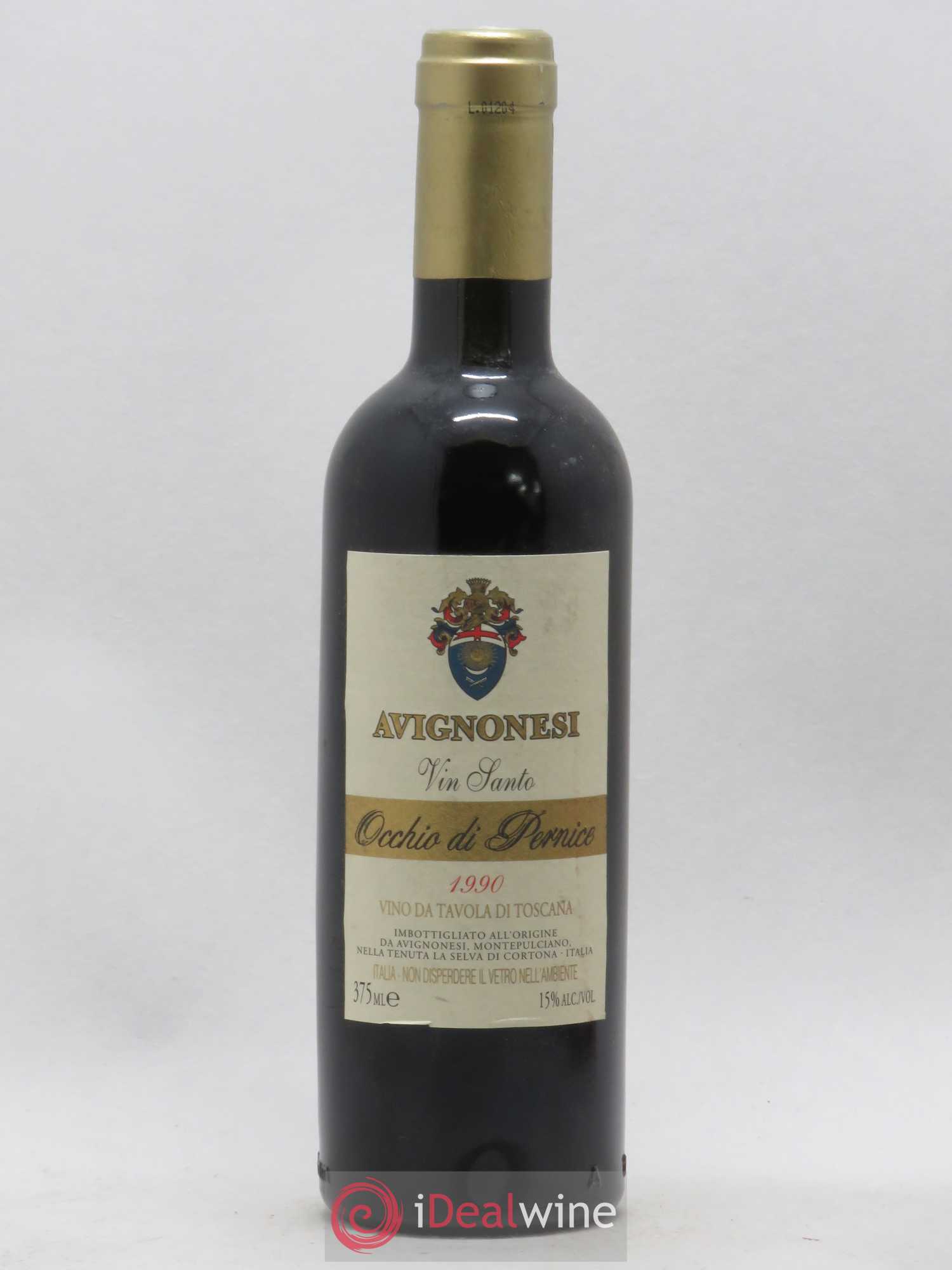 Italie Avignonesi Vin Santo Occhio di pernice (sans prix de réserve) 1990 - Posten von 1 Demi-Flasche - 0