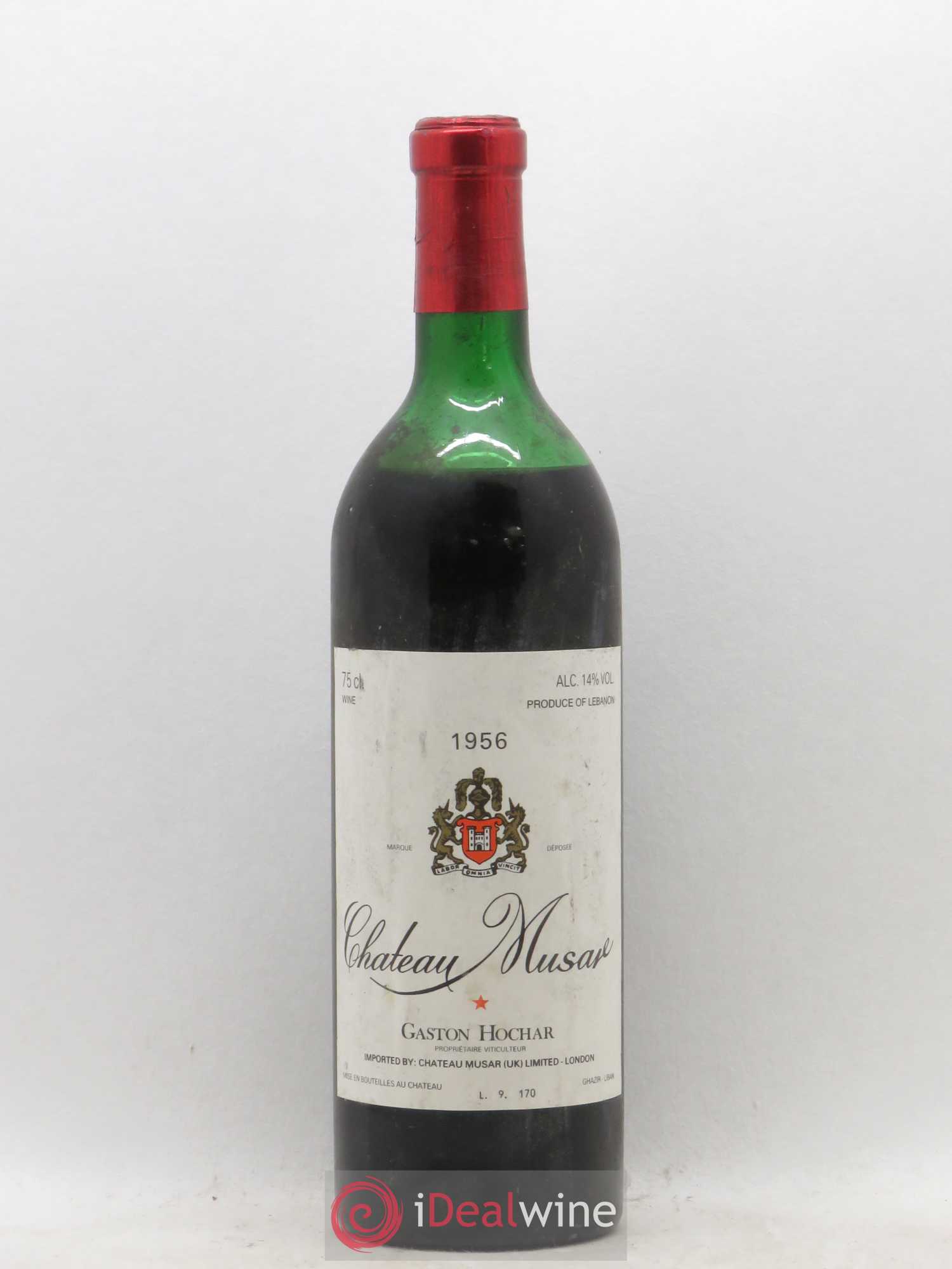 Château Musar Serge Hochar 1956 - Lot de 1 bouteille - 0