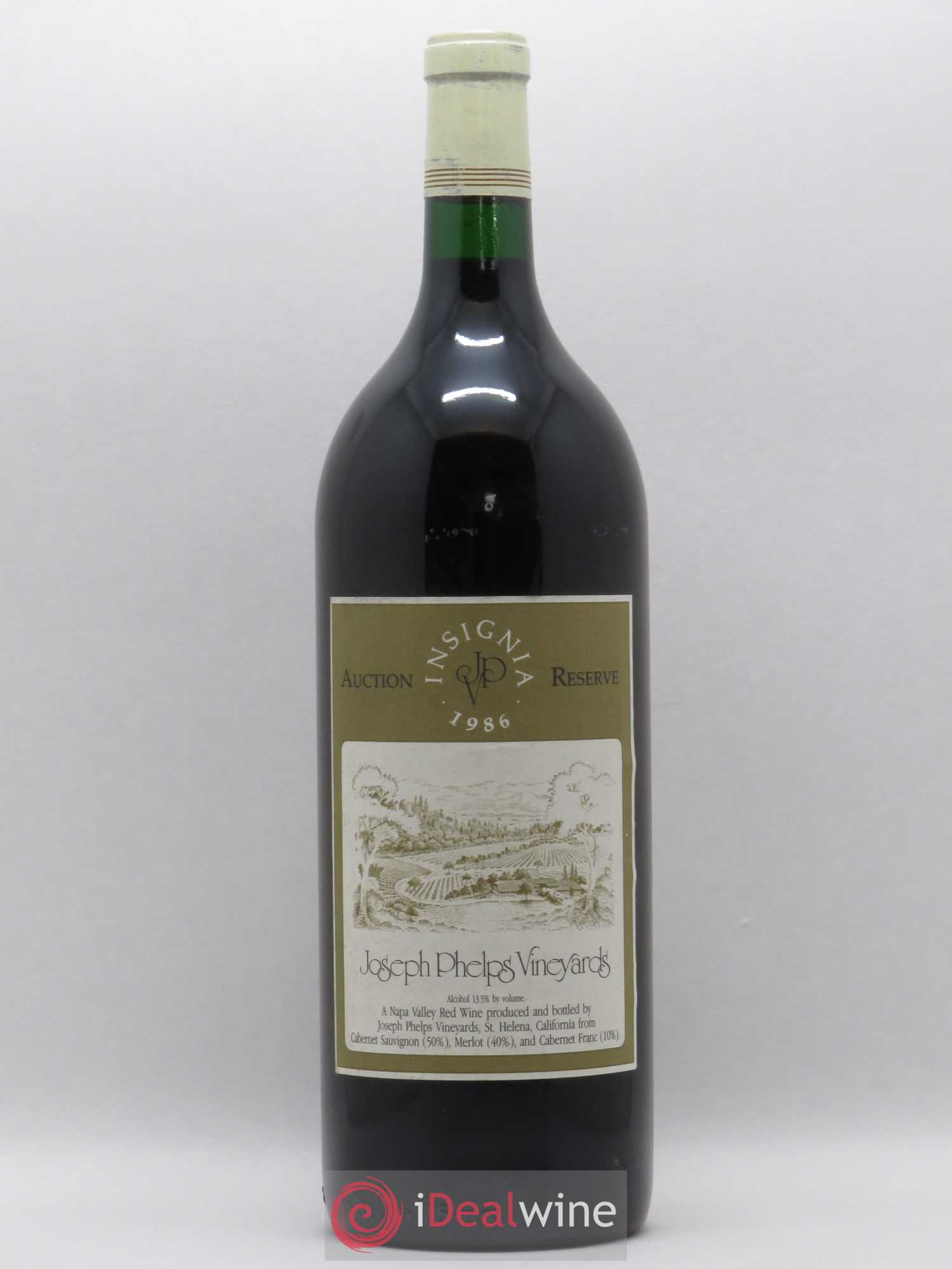 Napa Valley Insignia Joseph Phelps 1986 - Lot de 1 magnum - 0