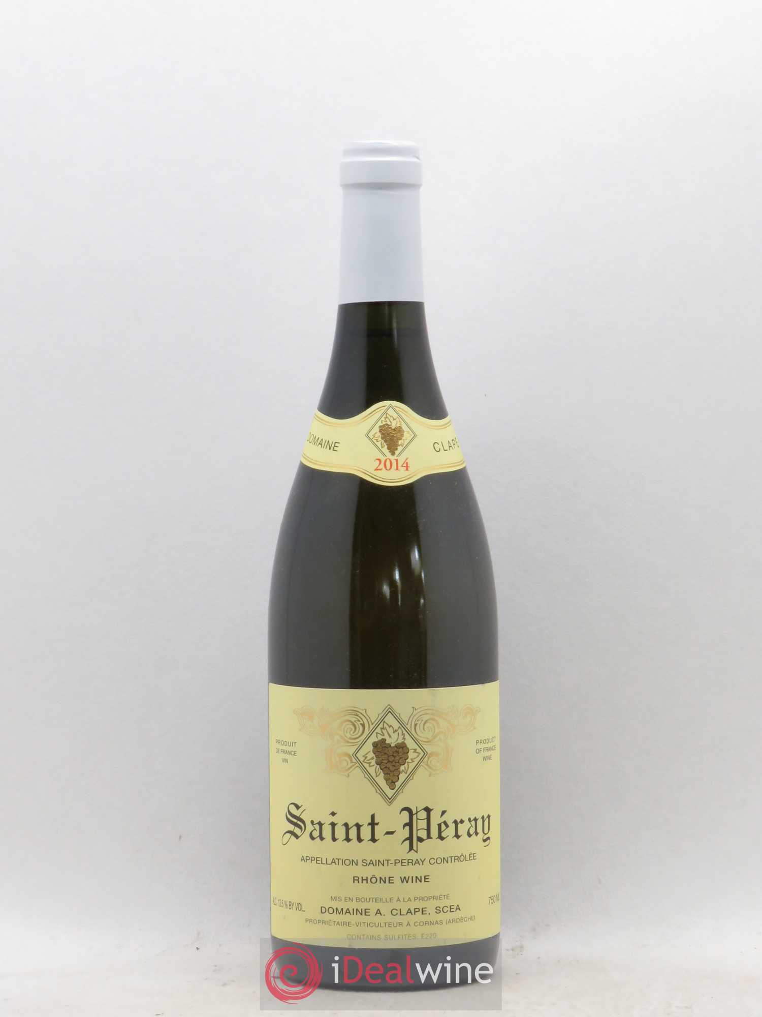 Saint-Péray Auguste Clape (sans prix de réserve) 2014 - Lot de 1 bouteille - 0