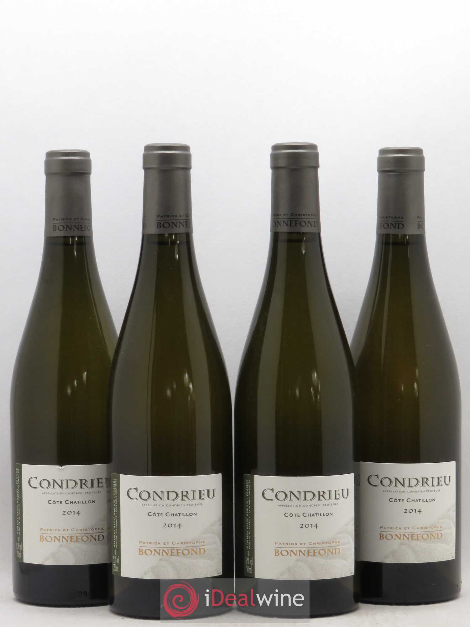 Condrieu Côte Chatillon Bonnefond 2014 - Posten von 4 Flaschen - 0
