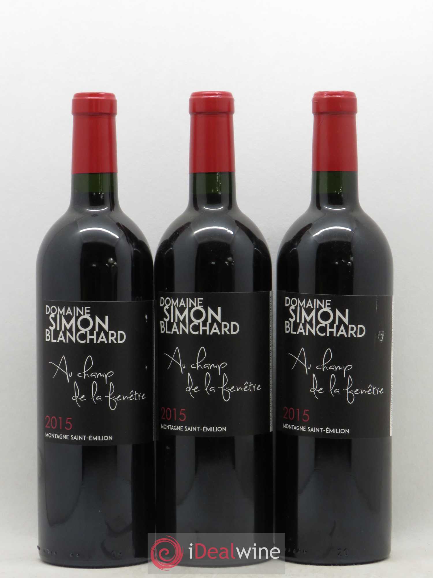 Montagne Saint-Émilion Simon Blanchard (sans prix de réserve) 2015 - Lot de 6 bouteilles - 1
