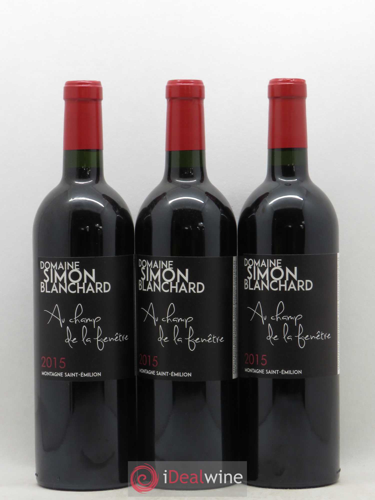 Montagne Saint-Émilion Simon Blanchard (sans prix de réserve) 2015 - Lot de 6 bouteilles - 2