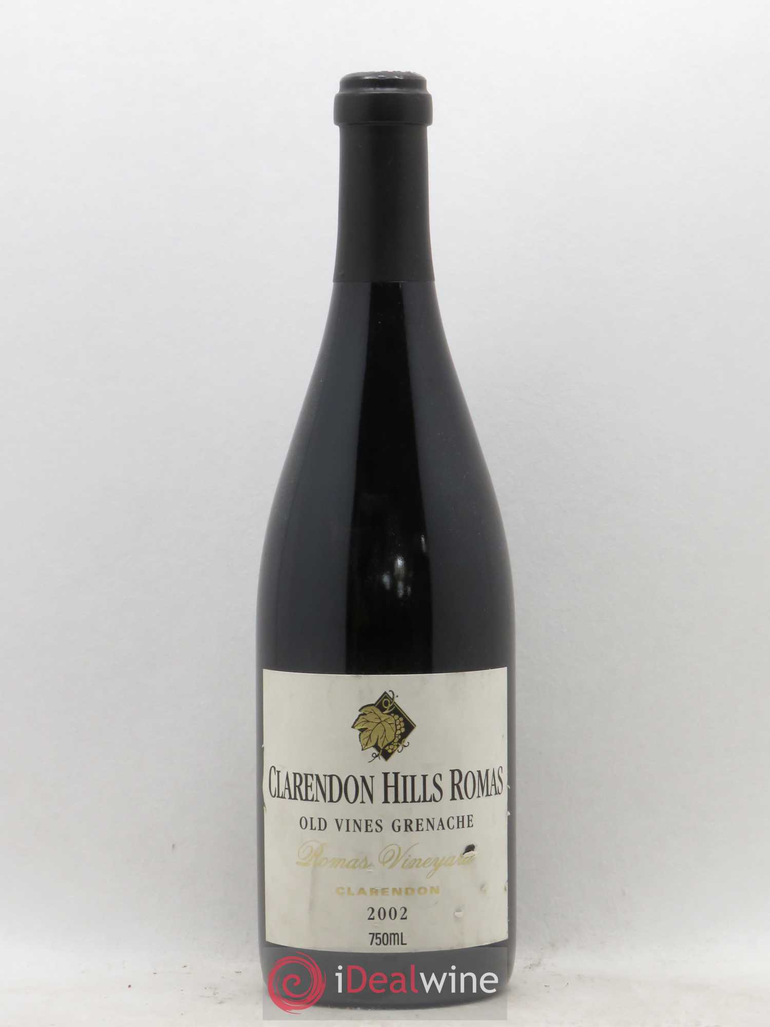 Australie Clarendon Hills Romas Grenache (sans prix de réserve) 2002 - Posten von 1 Flasche - 0