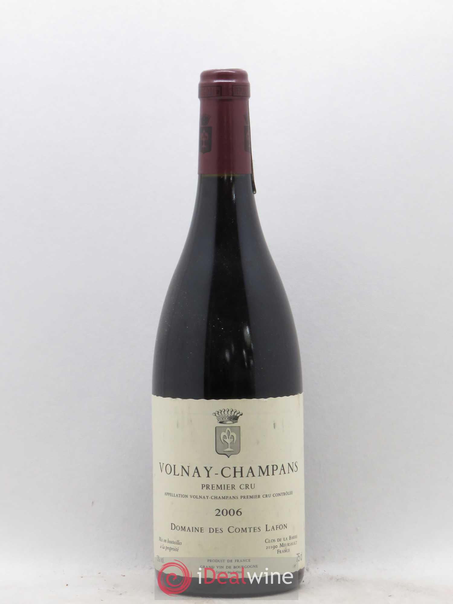 Volnay 1er Cru Champans Comtes Lafon (Domaine des) (sans prix de réserve) 2006 - Lot de 1 bouteille - 0
