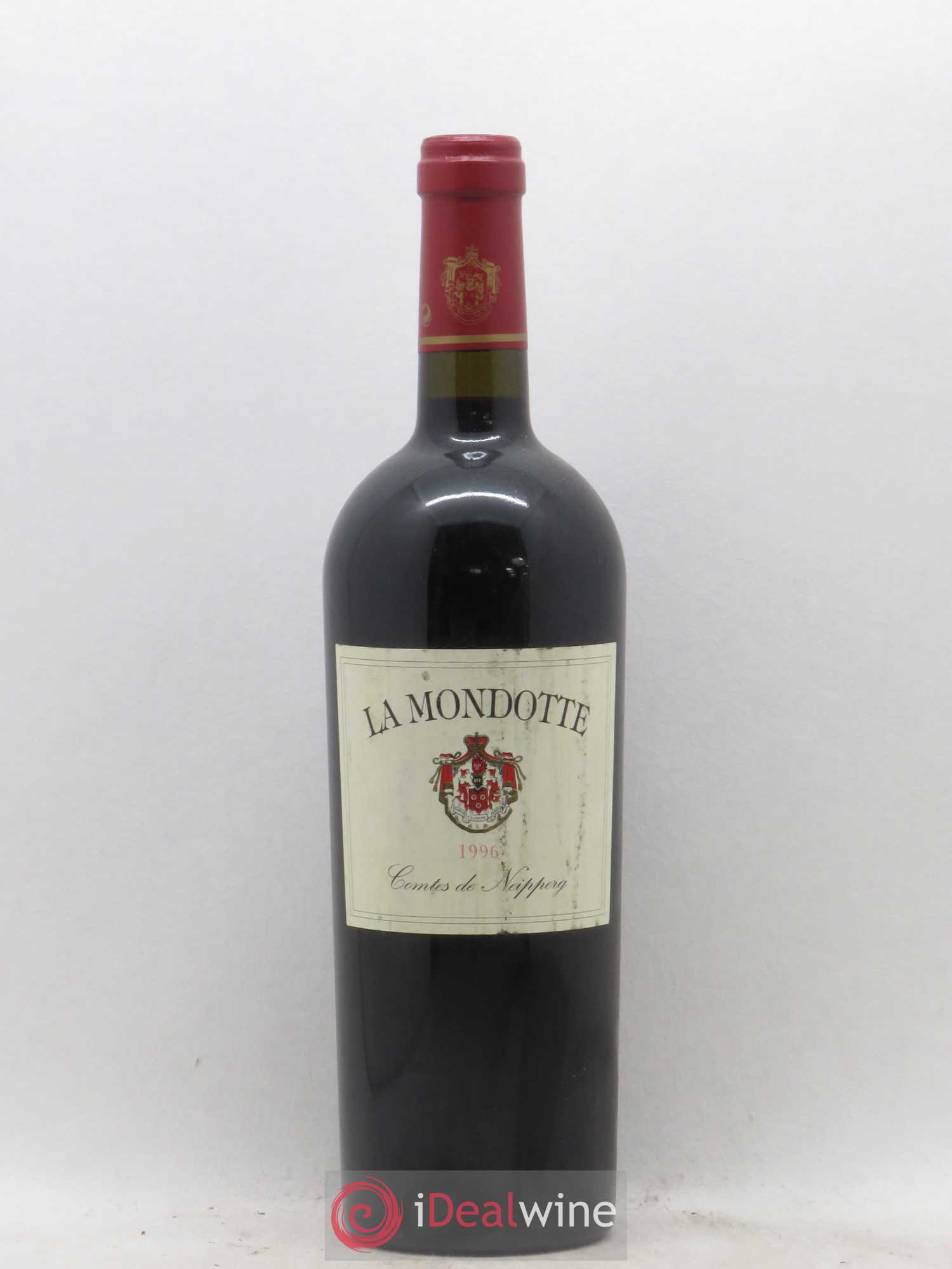 La Mondotte 1er Grand Cru Classé B depuis 2012 (sans prix de réserve) 1996 - Lot de 1 bouteille - 0