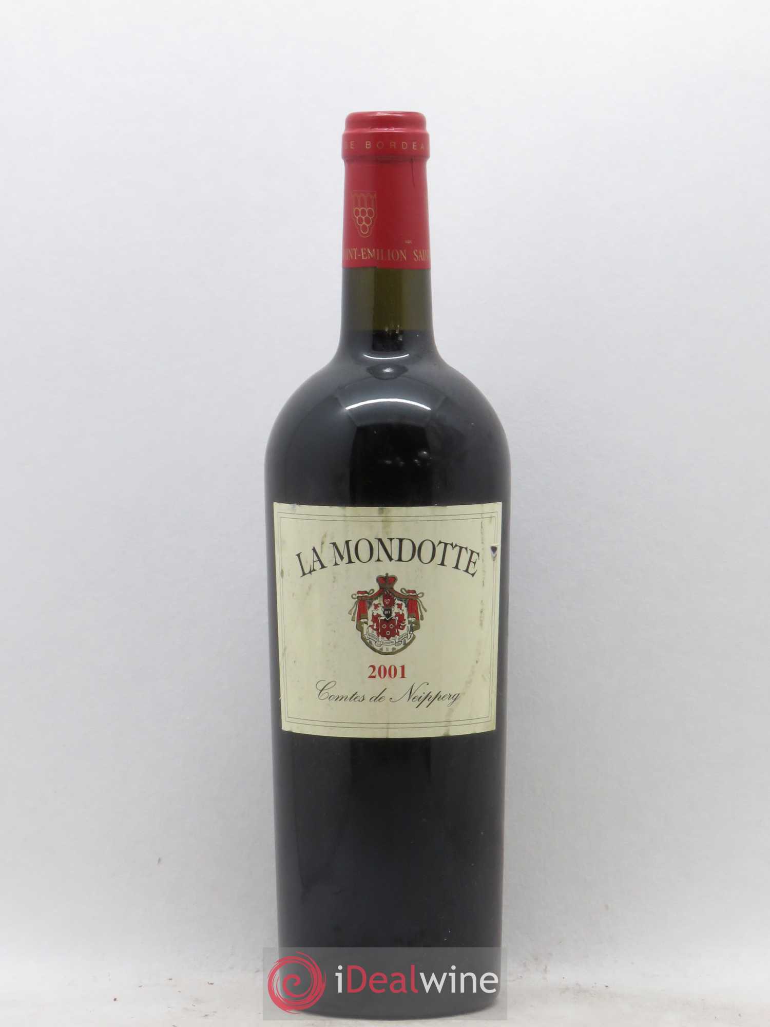 La Mondotte 1er Grand Cru Classé B depuis 2012 2001 - Lot de 1 bouteille - 0