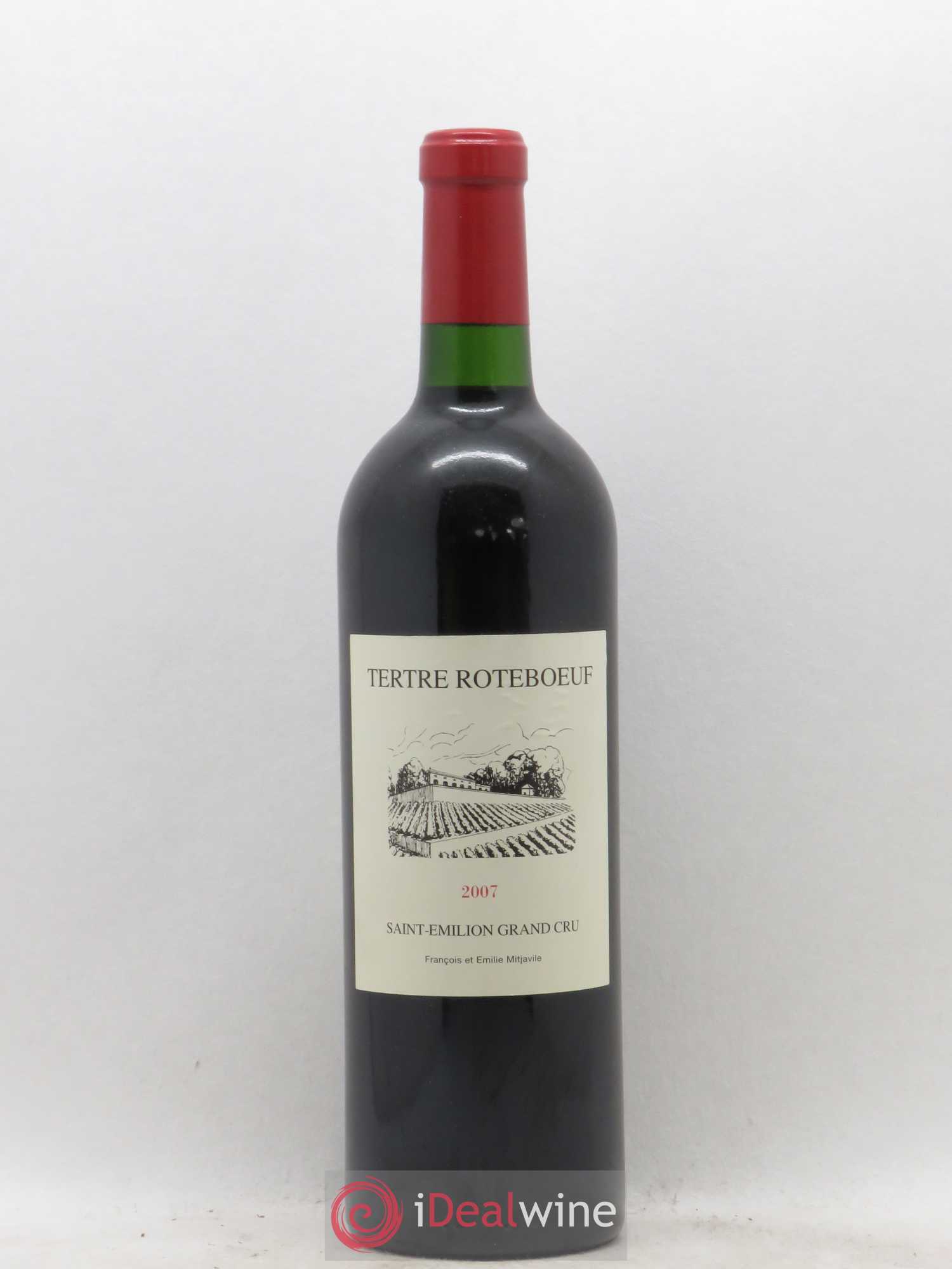 Château Tertre Roteboeuf 2007 - Lot de 1 bouteille - 0
