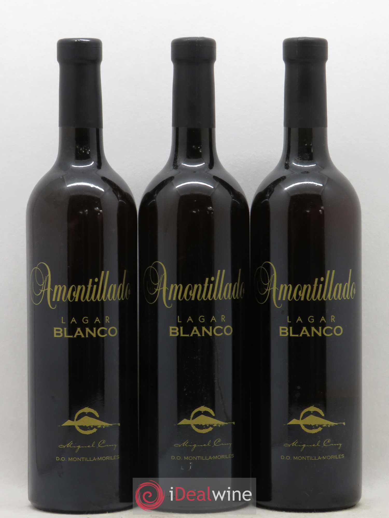 Montilla Moriles Miquel Cruz Amontillado Lagar Blanco (sans prix de réserve) - Posten von 3 Flaschen - 0
