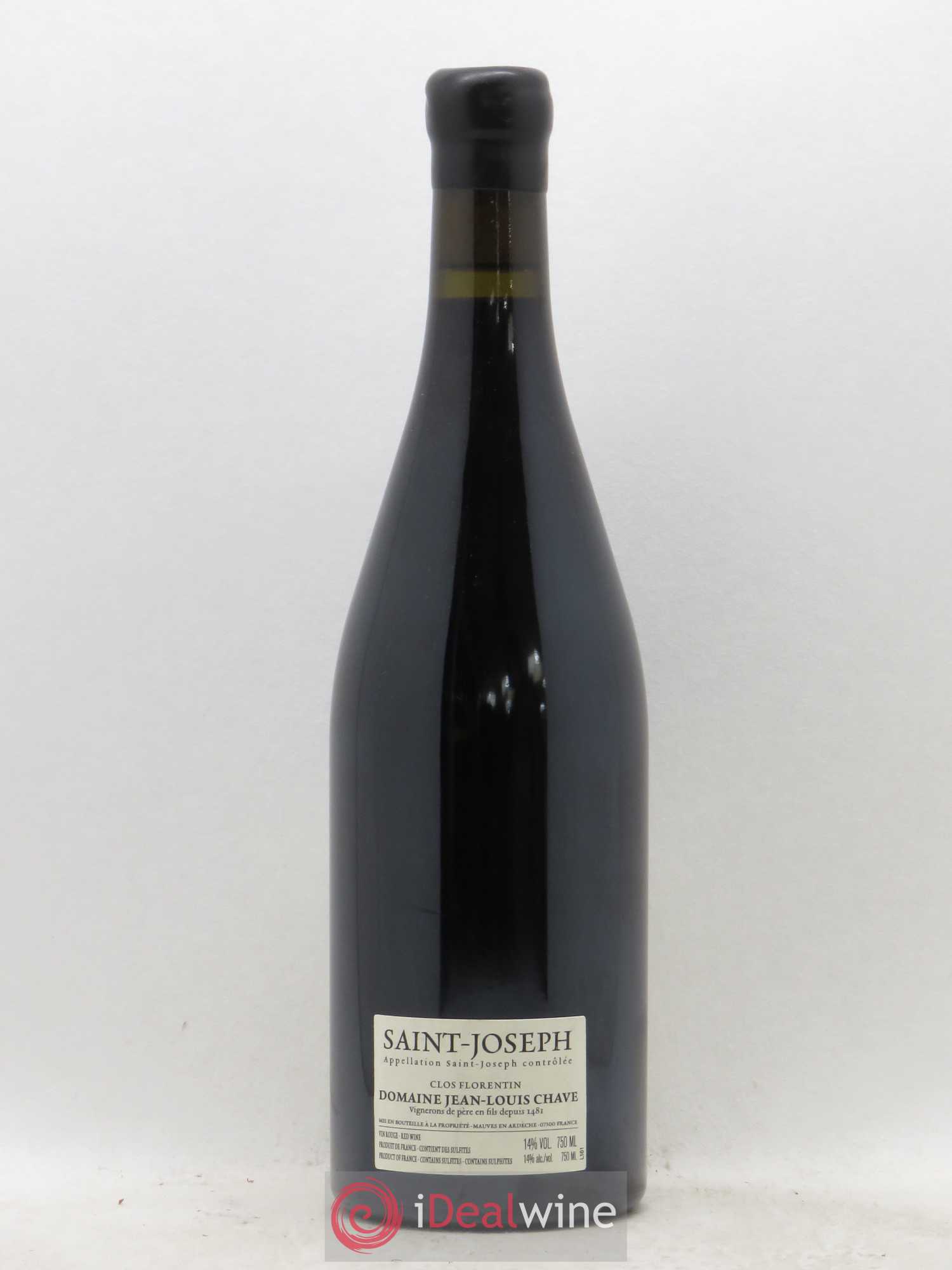Saint-Joseph Clos Florentin Jean-Louis Chave 2016 - Lot de 1 bouteille - 1