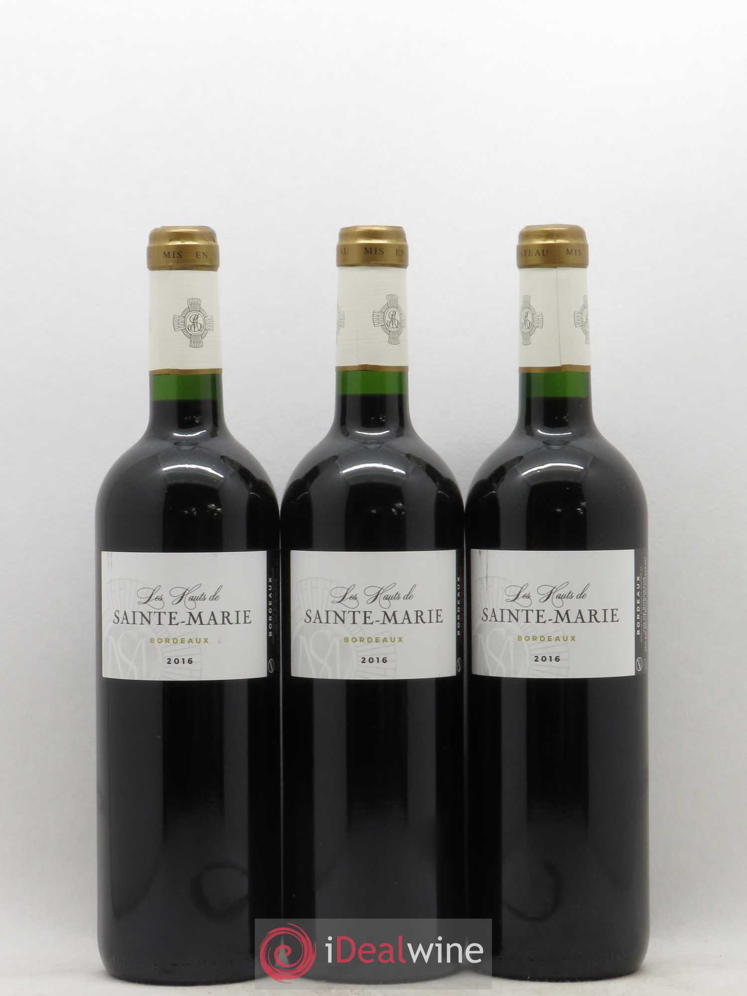 Bordeaux Les Hauts De Sainte Marie (sans prix de réserve) 2016 - Posten von 6 Flaschen - 1