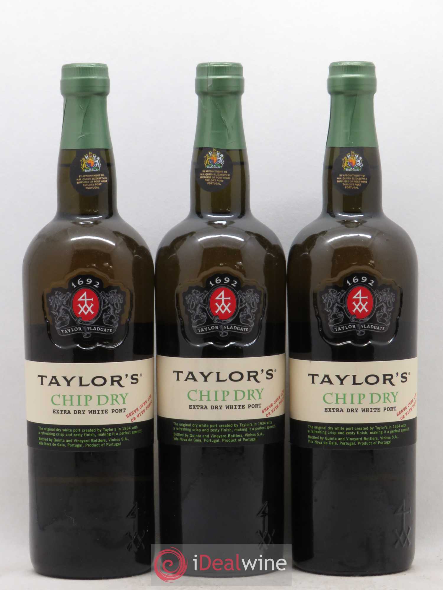 Porto Taylor's Chip Dry (sans prix de réserve) - Posten von 3 Flaschen - 0