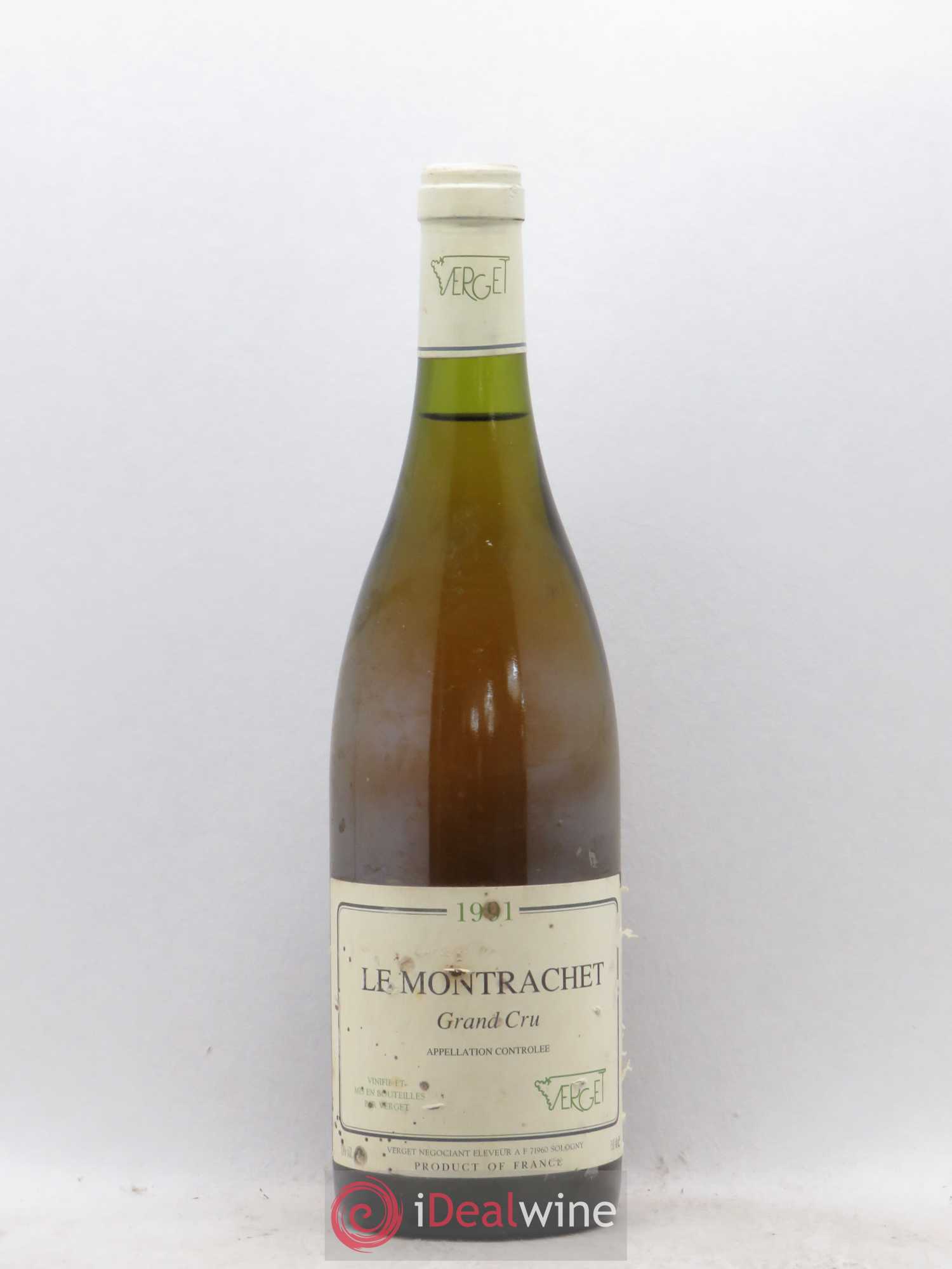Montrachet Grand Cru Verget 1991 - Lot de 1 bouteille - 0