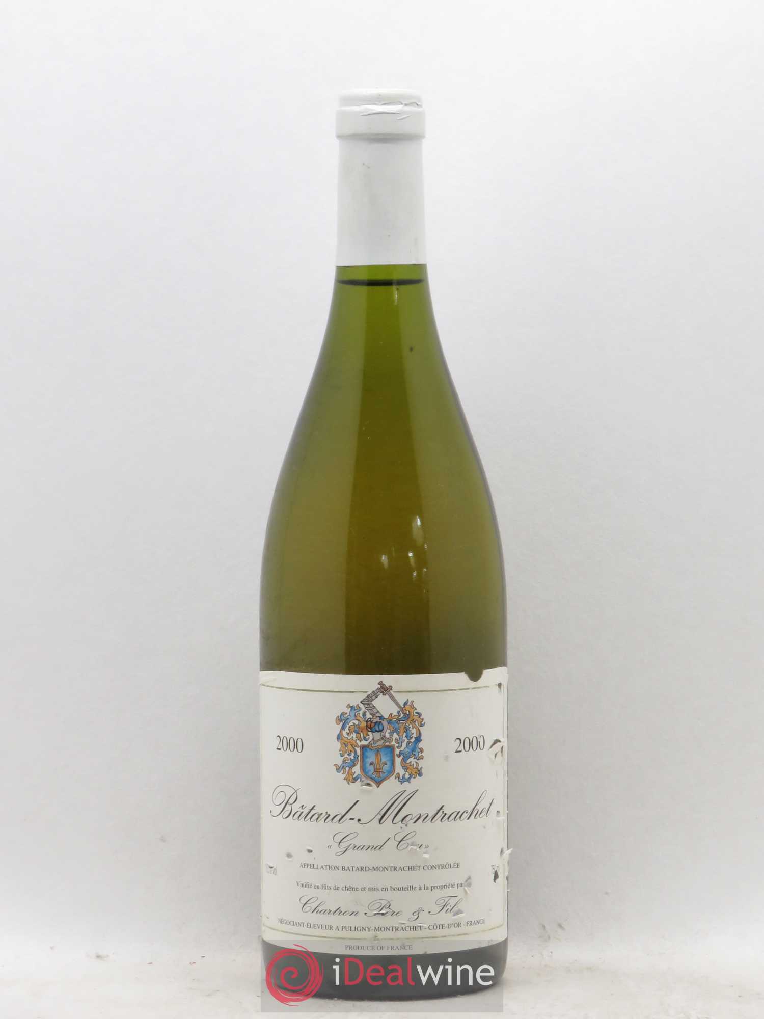 Bâtard-Montrachet Grand Cru Chartron Père et Fils 2000 - Posten von 1 Flasche - 0