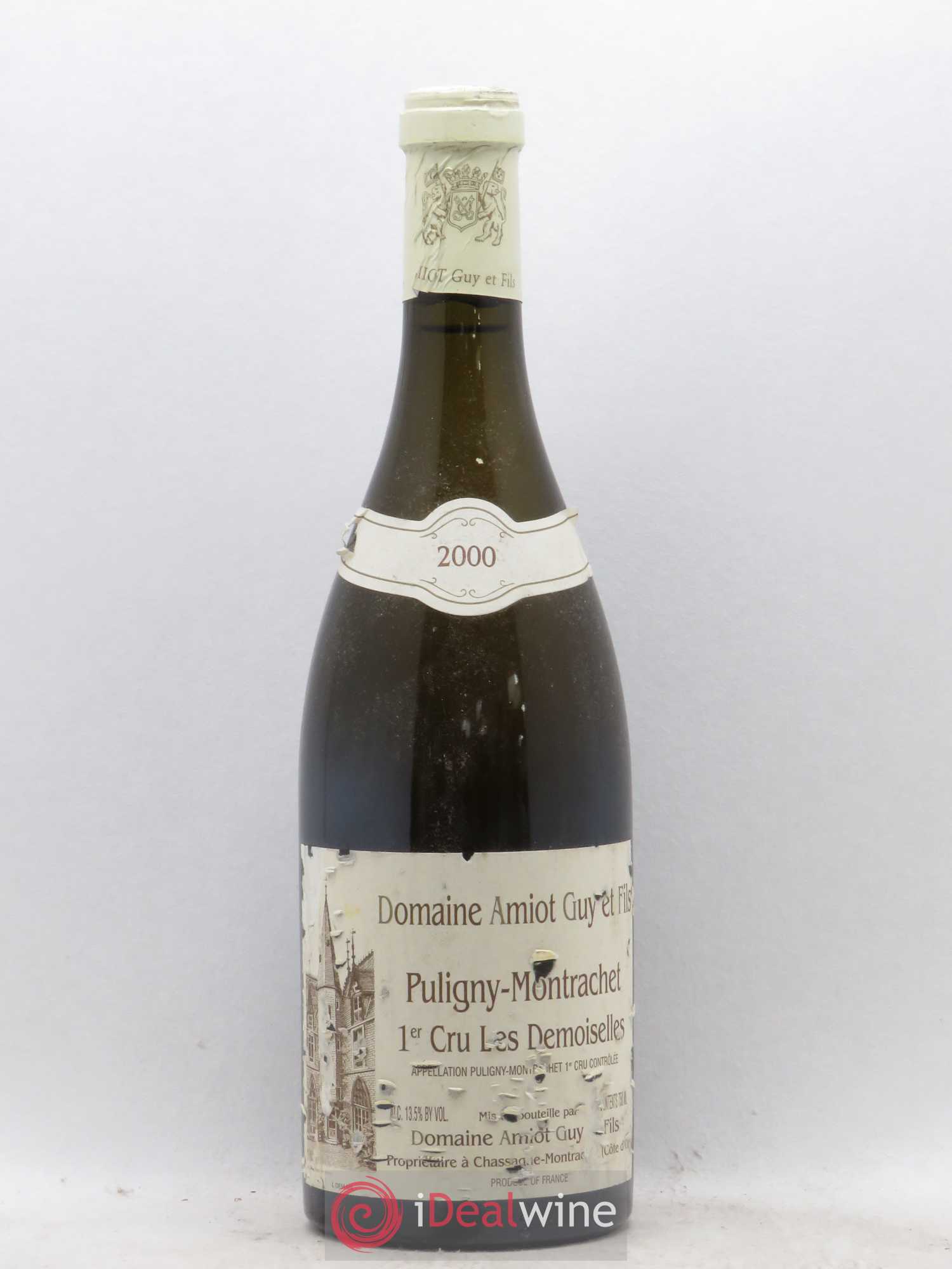 Puligny-Montrachet 1er Cru Les Demoiselles Guy Amiot & Fils (sans prix de réserve) 2000 - Lot de 1 bouteille - 0