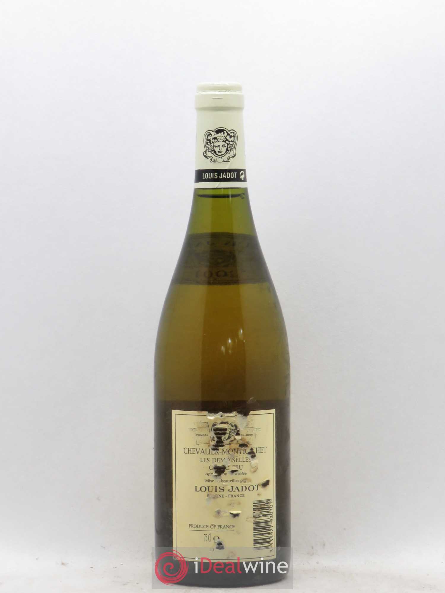 Chevalier-Montrachet Grand Cru Les Demoiselles Maison Louis Jadot 2001 - Lot de 1 bouteille - 1