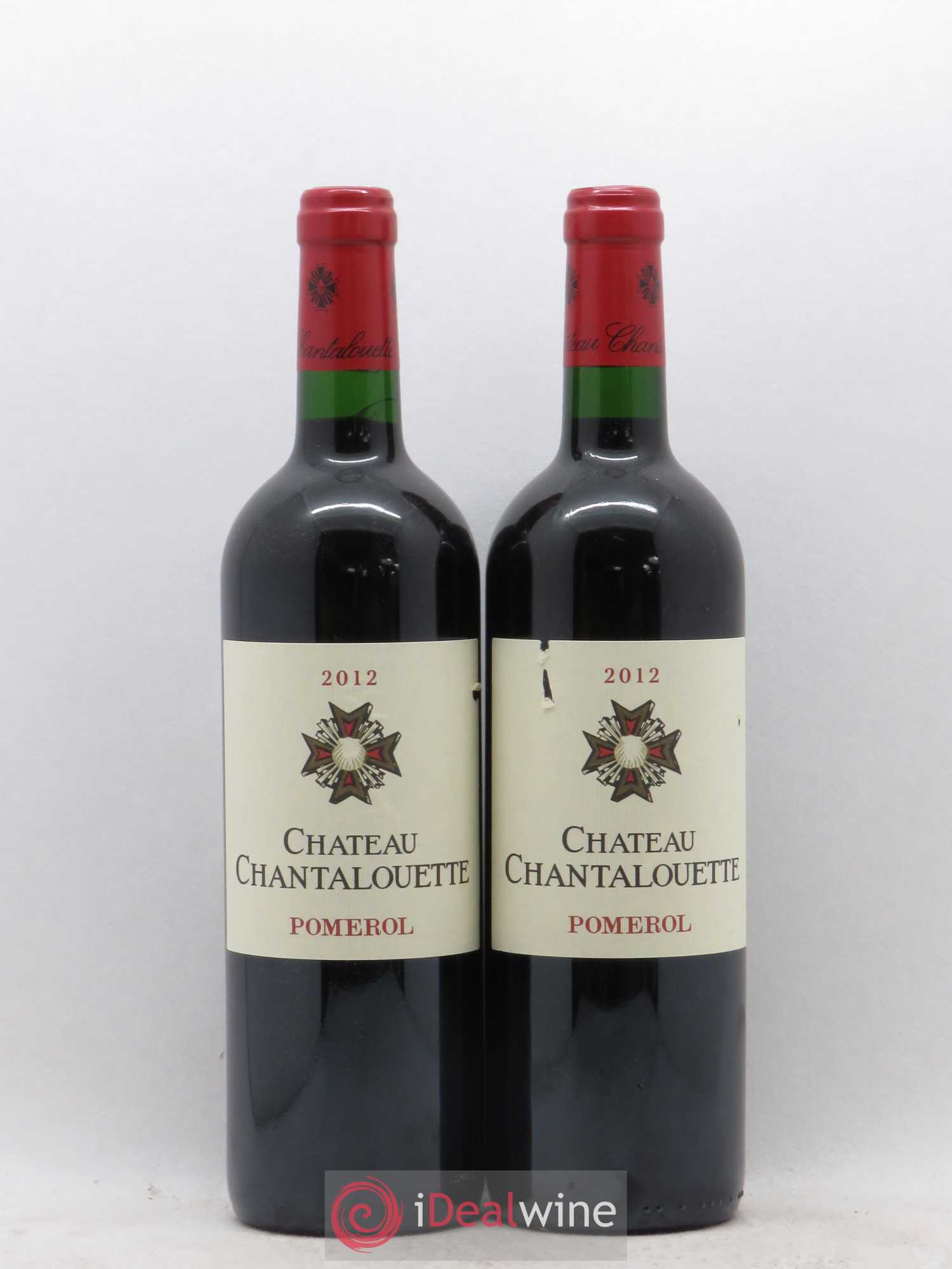 Pomerol Chateau Chantalouette (sans prix de réserve) 2012 - Posten von 2 Flaschen - 0