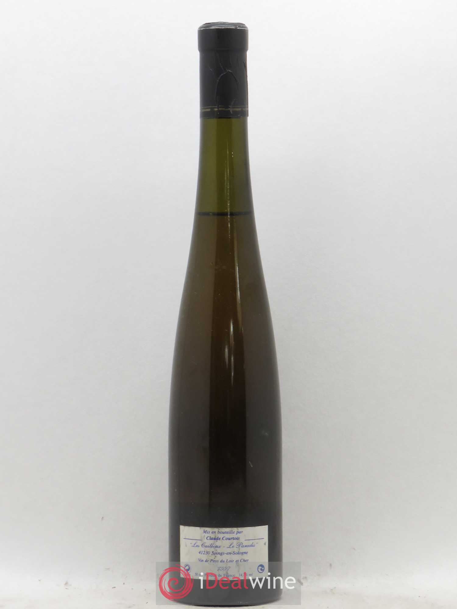 Val de Loire VDP du Loir et Cher Alkimya Les Cailloux du Paradis Claude Courtois 50cl (sans prix de réserve) 1997 - Posten von 1 Flasche - 1