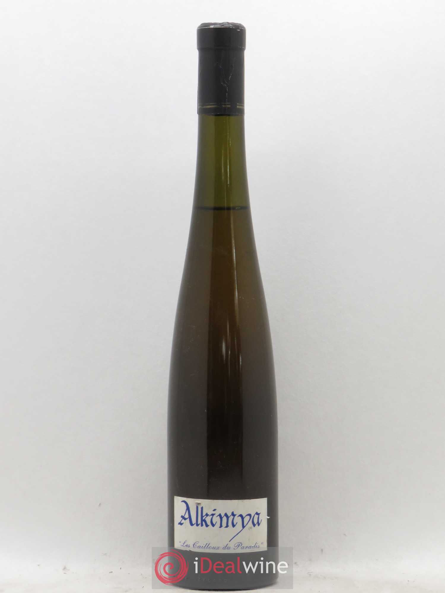 Val de Loire VDP du Loir et Cher Alkimya Les Cailloux du Paradis Claude Courtois 50cl (sans prix de réserve) 1997 - Posten von 1 Flasche - 0
