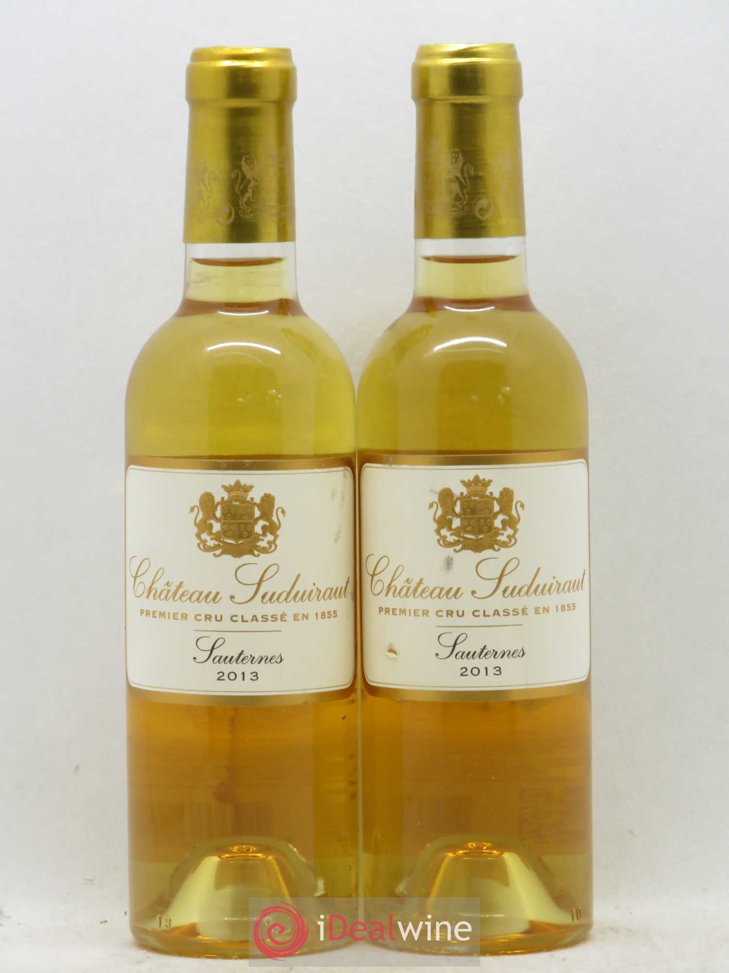Château Suduiraut 1er Grand Cru Classé (senza prezzo di riserva) 2013 - Lotto di 2 mezze bottiglie - 0