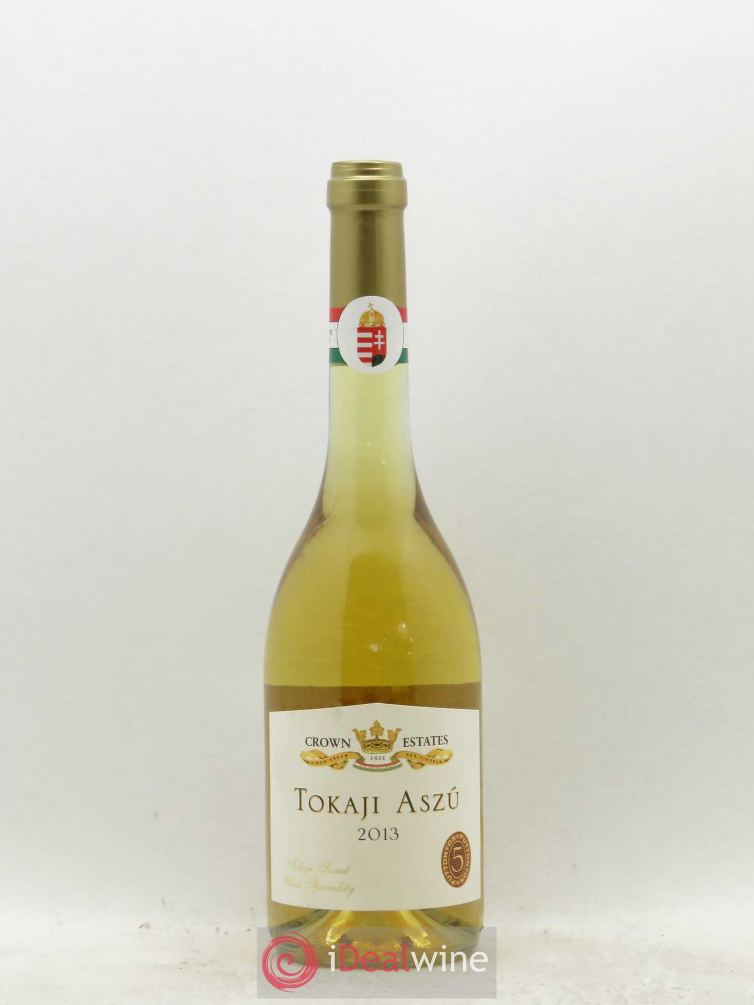 Tokaji Crown Estate Aszu 5 PuttonyoS (sans prix de réserve) 2013 - Posten von 1 Flasche - 0