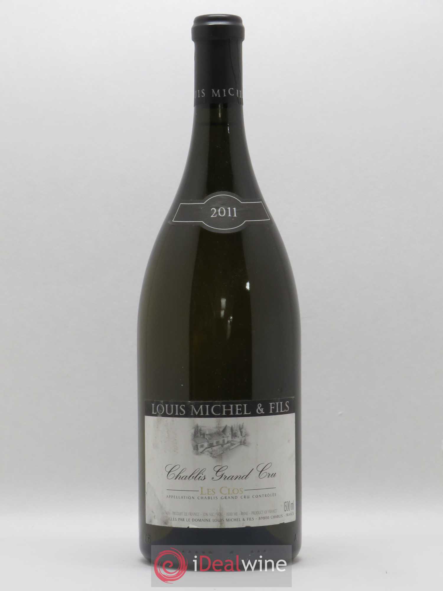 Chablis Grand Cru Les Clos Louis Michel et Fils (sans prix de réserve) 2011 - Lot de 1 magnum - 0