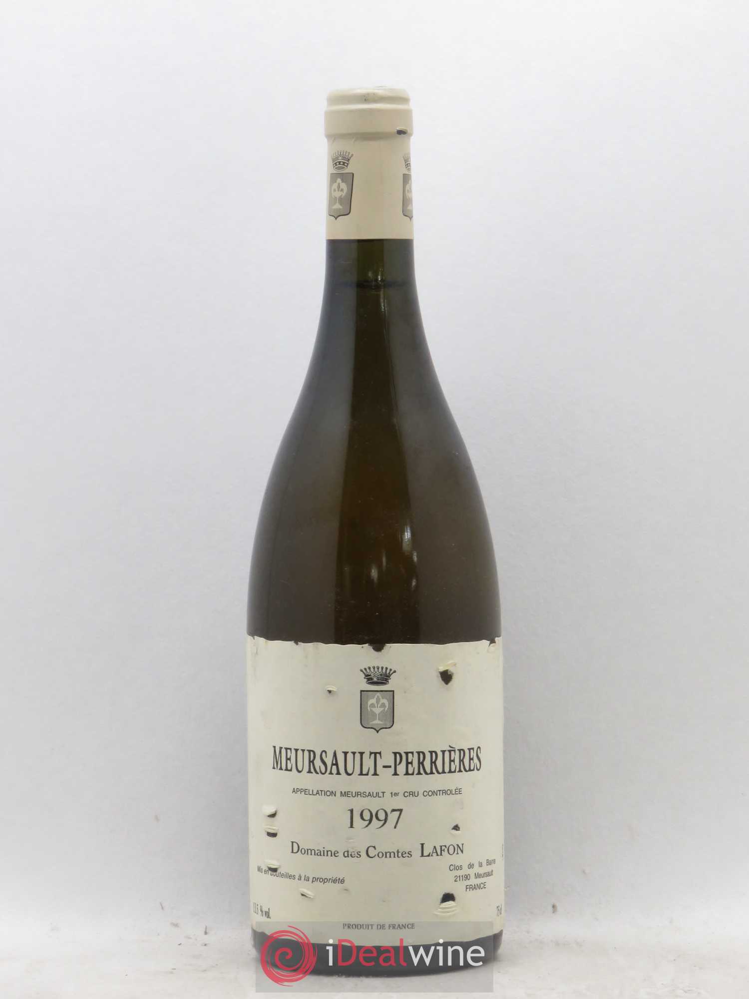 Meursault 1er Cru Perrières Comtes Lafon (Domaine des) 1997 - Lot de 1 bouteille - 0
