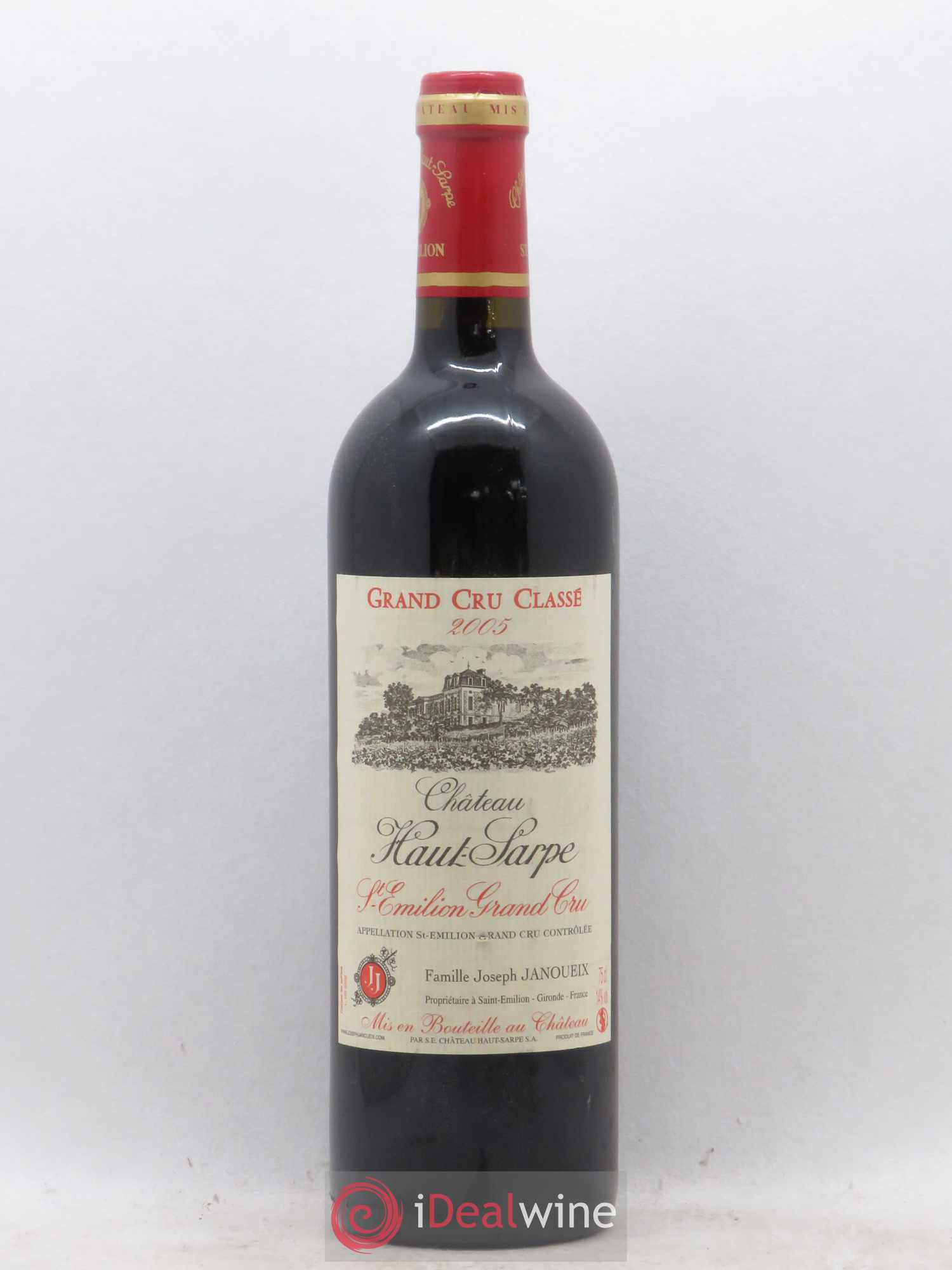Château Haut Sarpe Grand Cru Classé (sans prix de réserve) 2005 - Lot de 1 bouteille - 0