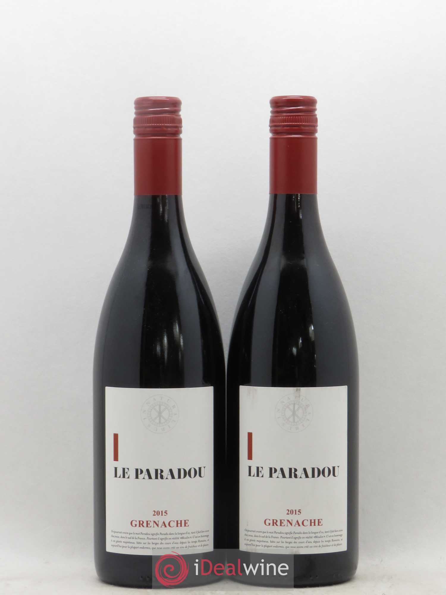 Côtes du Luberon Grenache Le Paradou Château Pesquie (sans prix de réserve) 2015 - Lot de 5 bouteilles - 2
