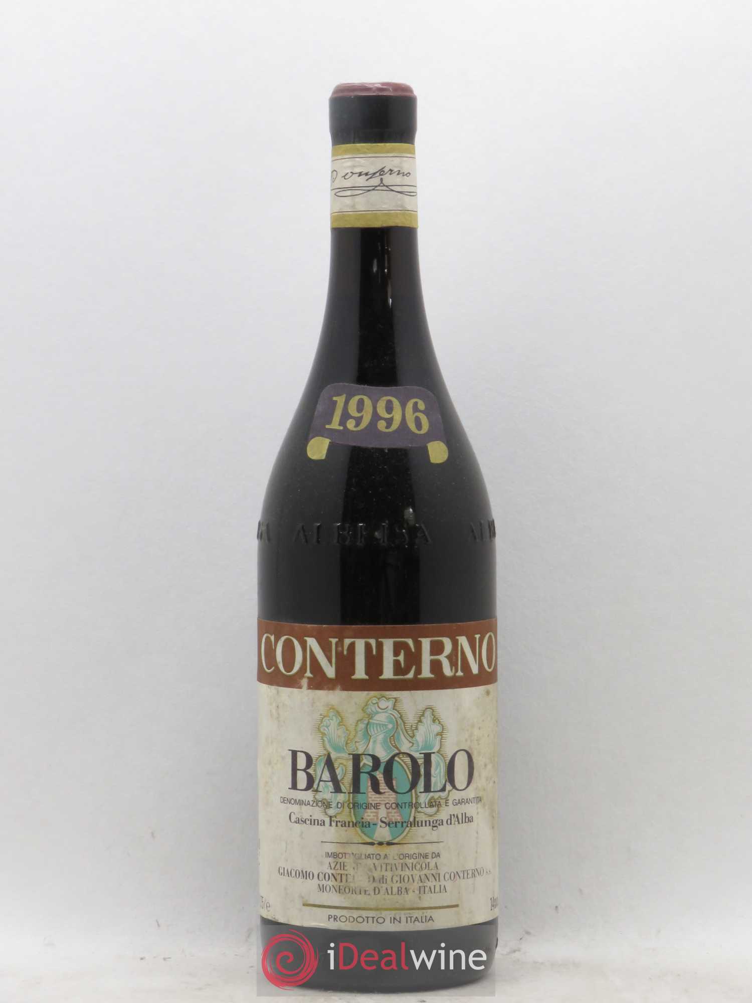 Barolo DOCG Giacomo Conterno 1996 - Lot de 1 bouteille - 0