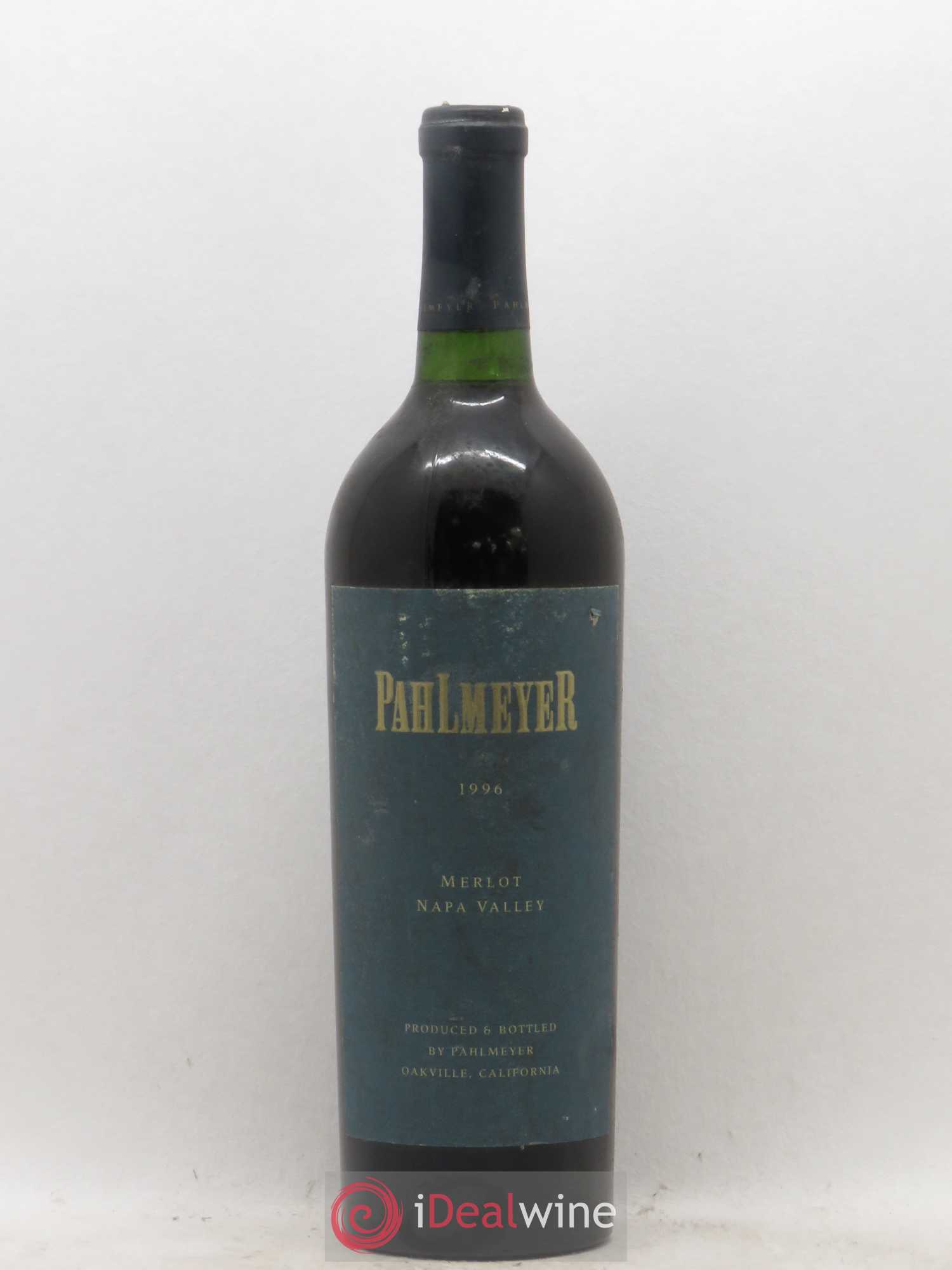 USA Pahlmeyer Napa Valley Merlot (sans prix de réserve) 1996 - Posten von 1 Flasche - 0