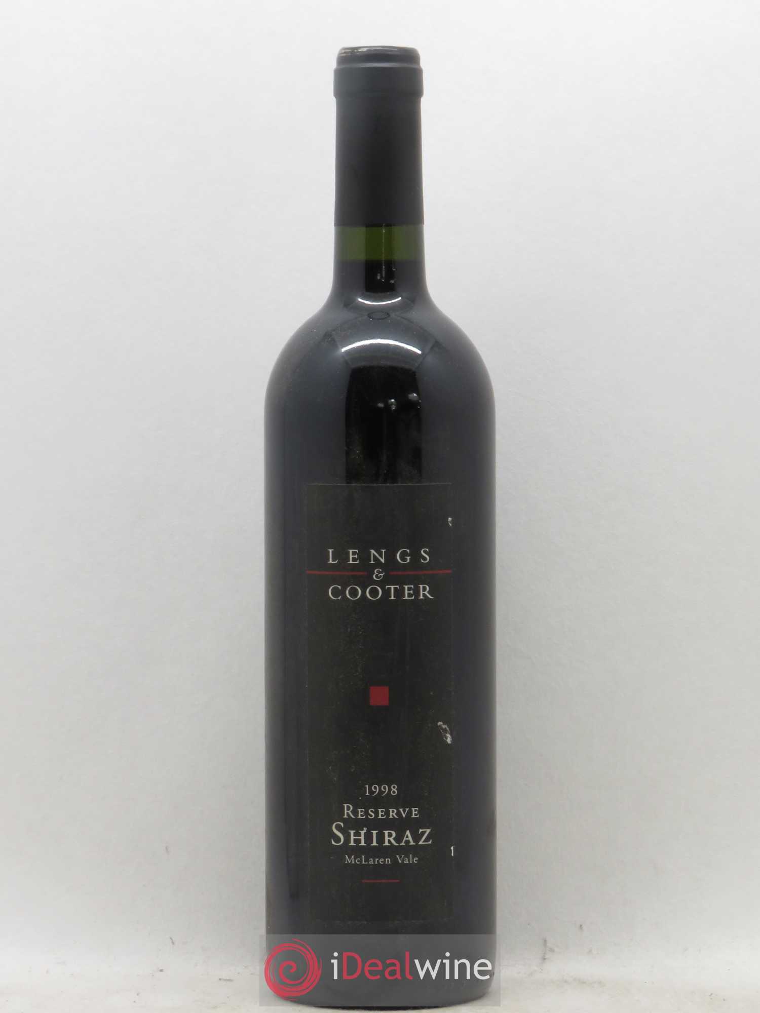Australie Lengs & Cooter Reserve Shiraz (sans prix de réserve) 1998 - Posten von 1 Flasche - 0