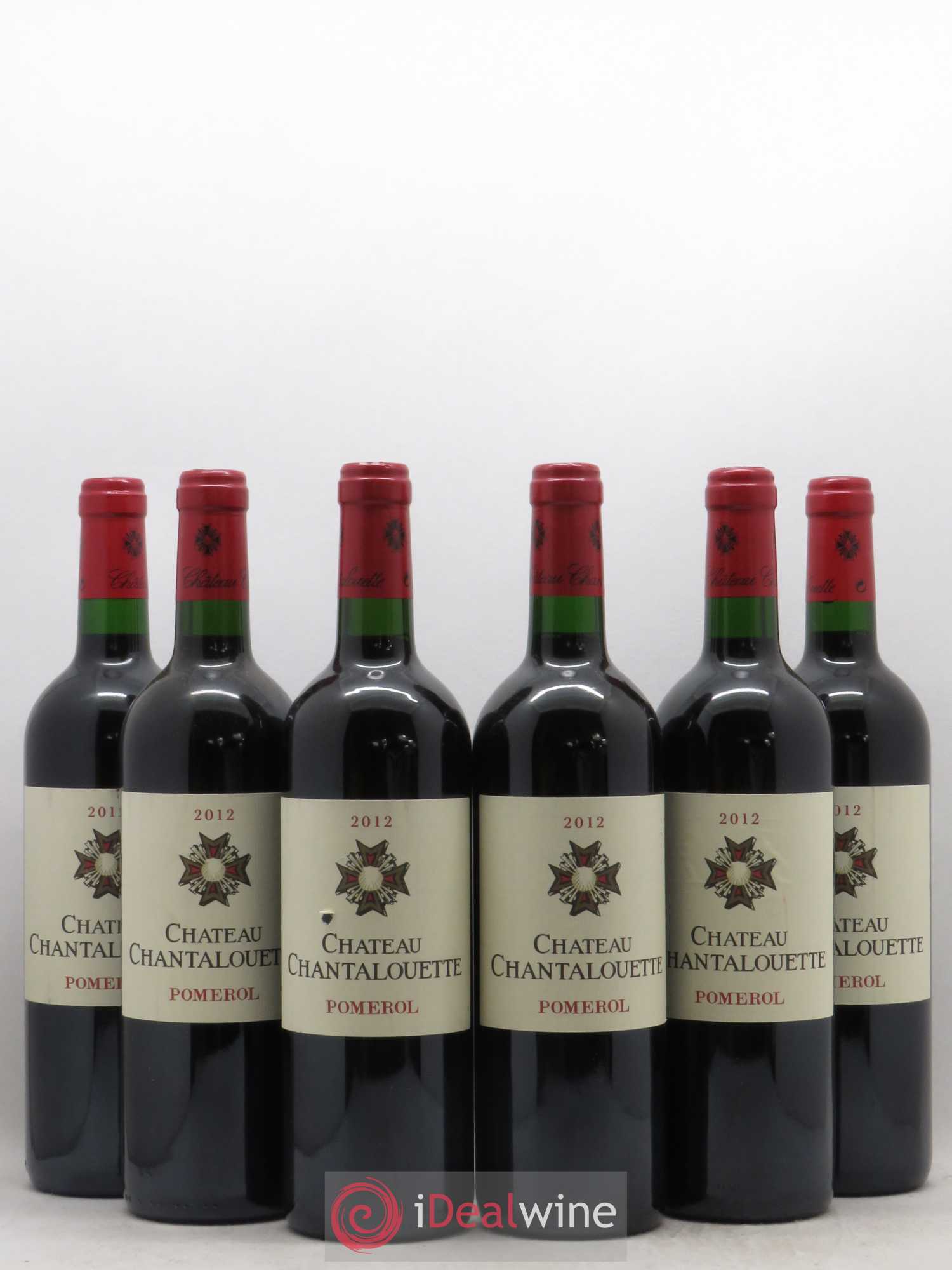 Pomerol Chateau Chantalouette (sans prix de réserve) 2012 - Posten von 6 Flaschen - 0
