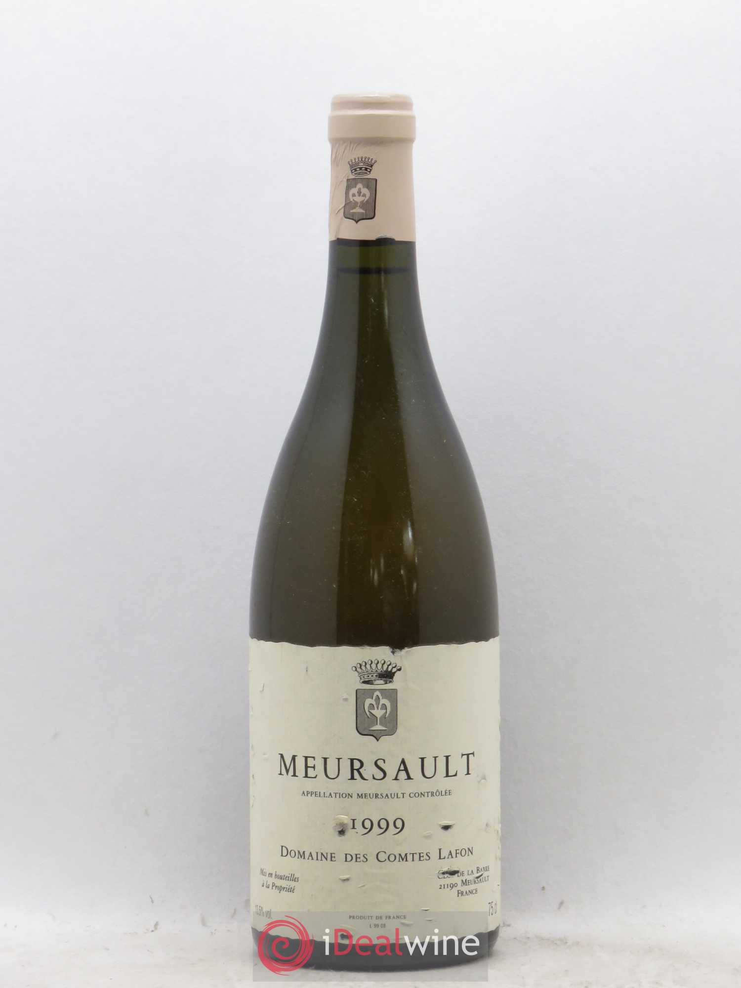 Meursault Comtes Lafon (Domaine des) 1999 - Lot de 1 bouteille - 0