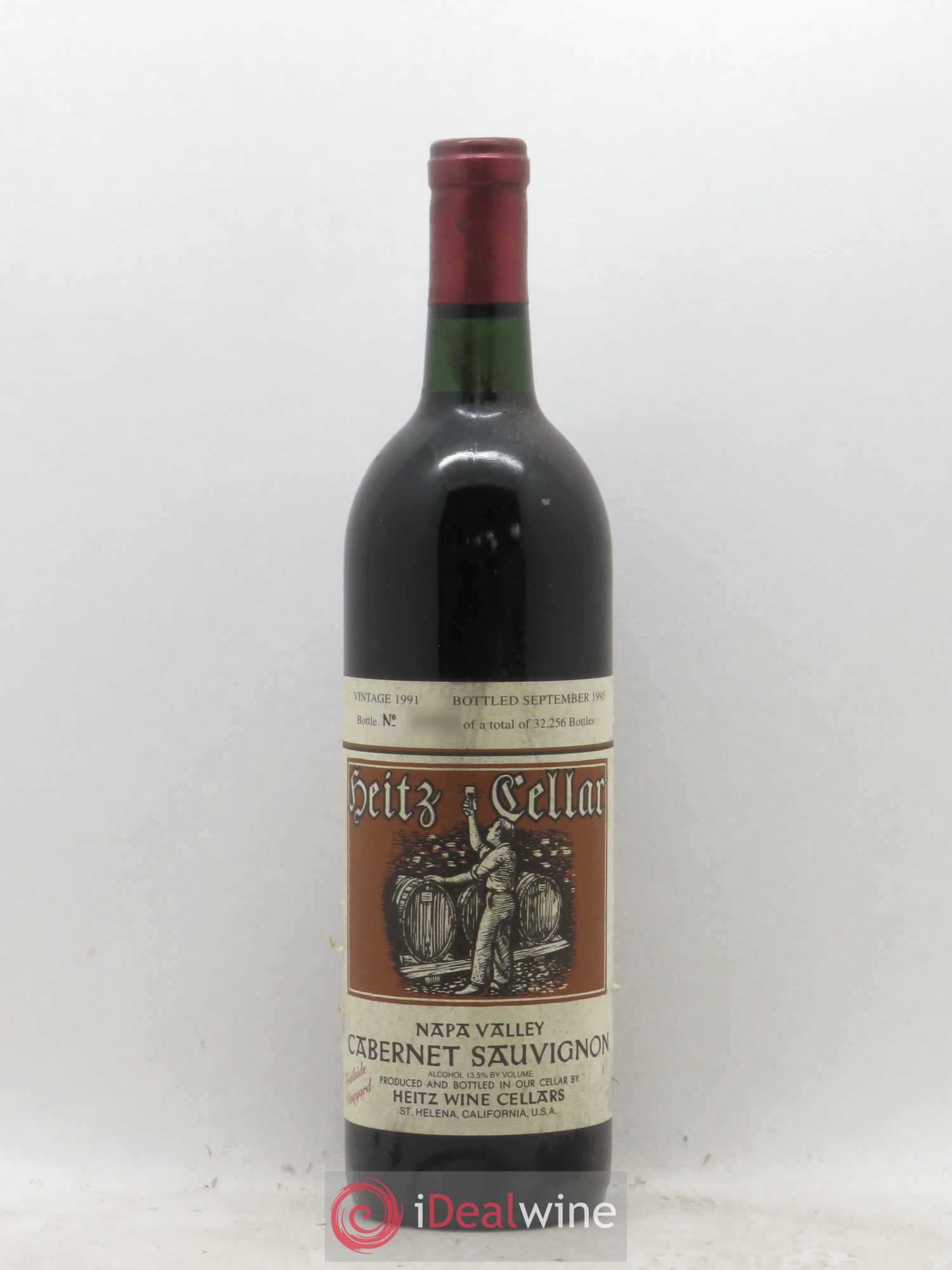 USA Heitz Cellar Cab Sauv Trailside Vineyard (sans prix de réserve) 1991 - Posten von 1 Flasche - 0