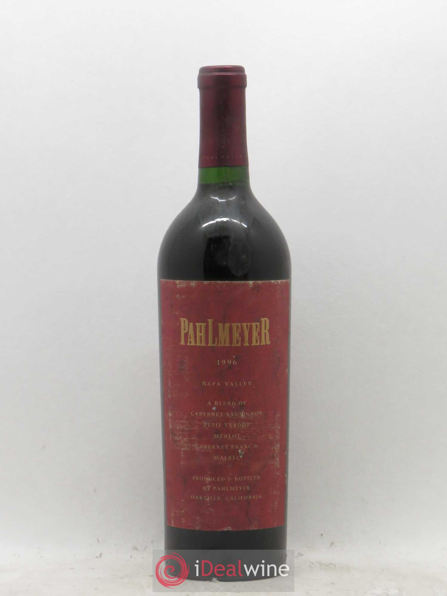 USA Pahlmeyer blend (sans prix de réserve) 1996 - Posten von 1 Flasche - 0