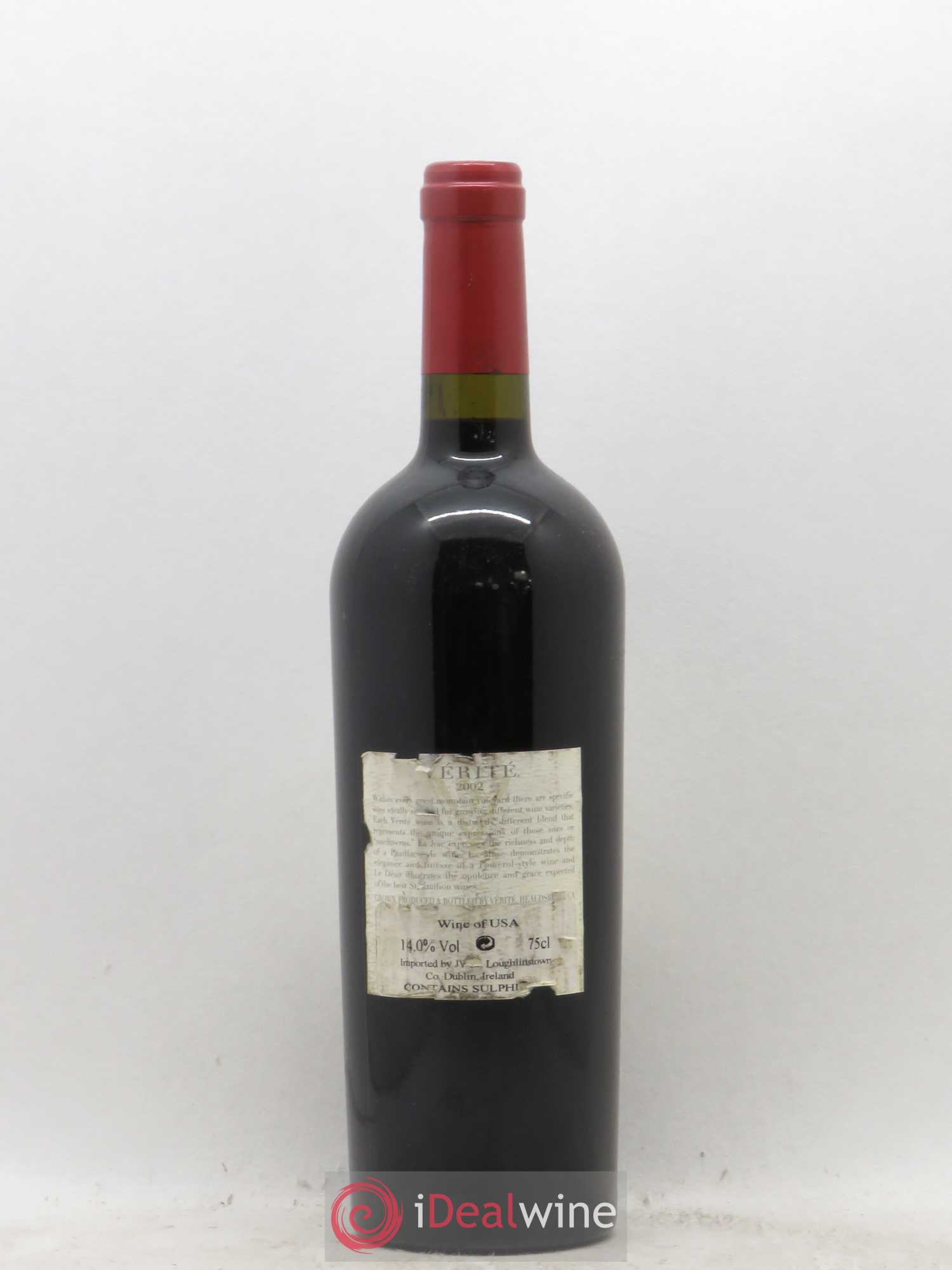USA Verite le Desir (sans prix de réserve) 2002 - Posten von 1 Flasche - 1