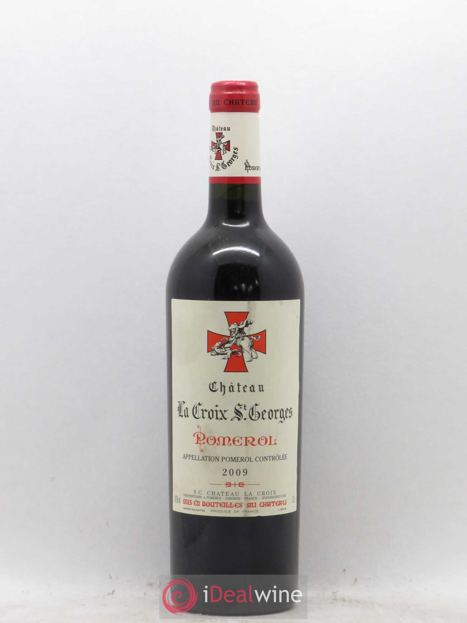 Château la Croix Saint-Georges (sans prix de réserve) 2009 - Lot de 1 bouteille - 0