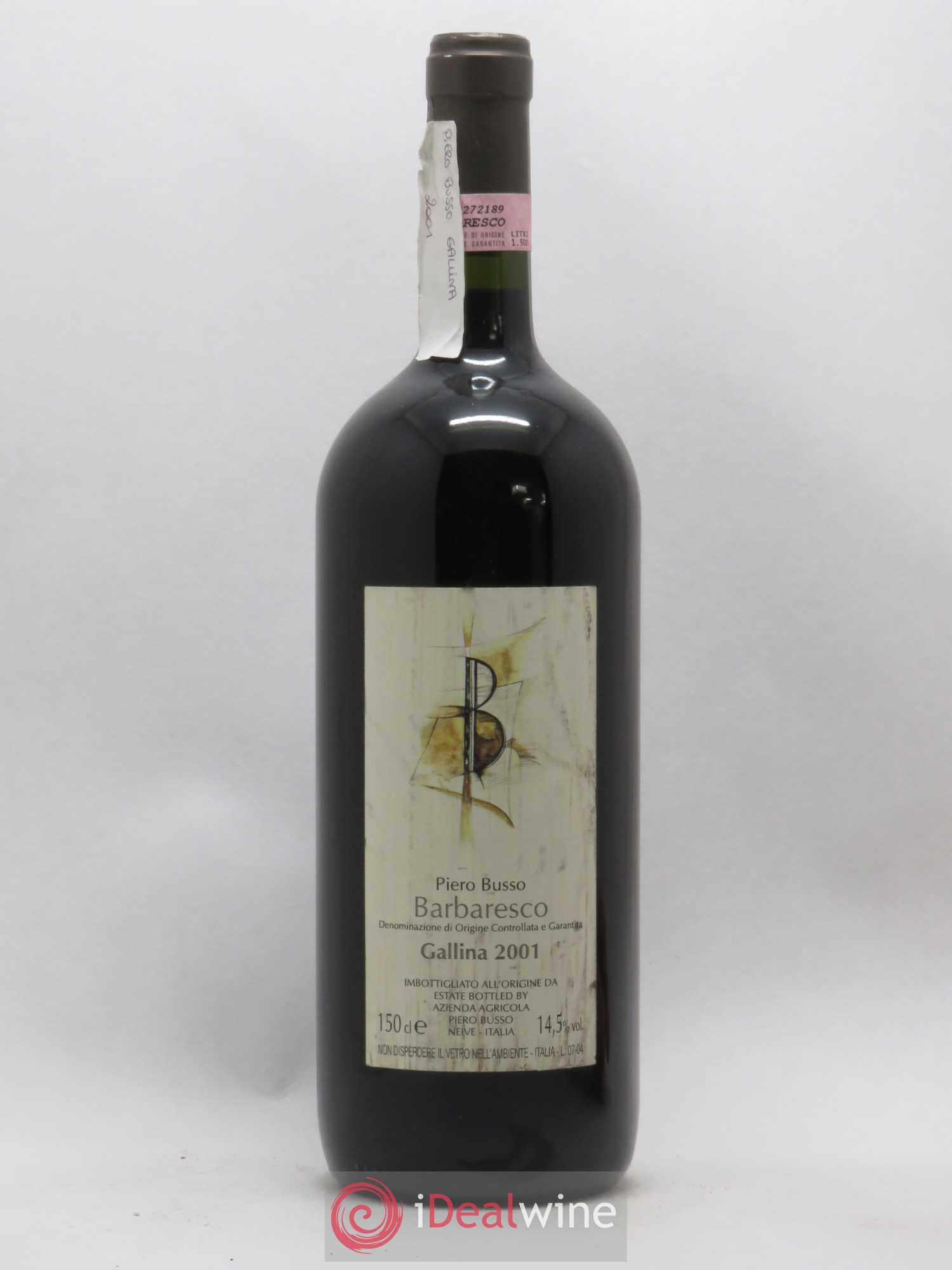 Barbaresco DOCG Gallina Piero Busso 2001 - Posten von 1 Magnum - 0
