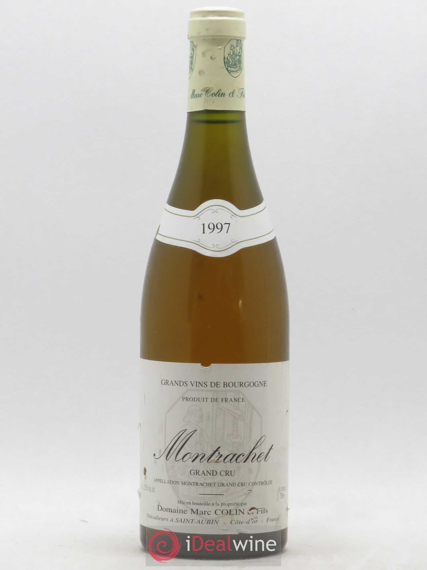 Montrachet Grand Cru Marc Colin & Fils 1997 - Lot de 1 bouteille - 0