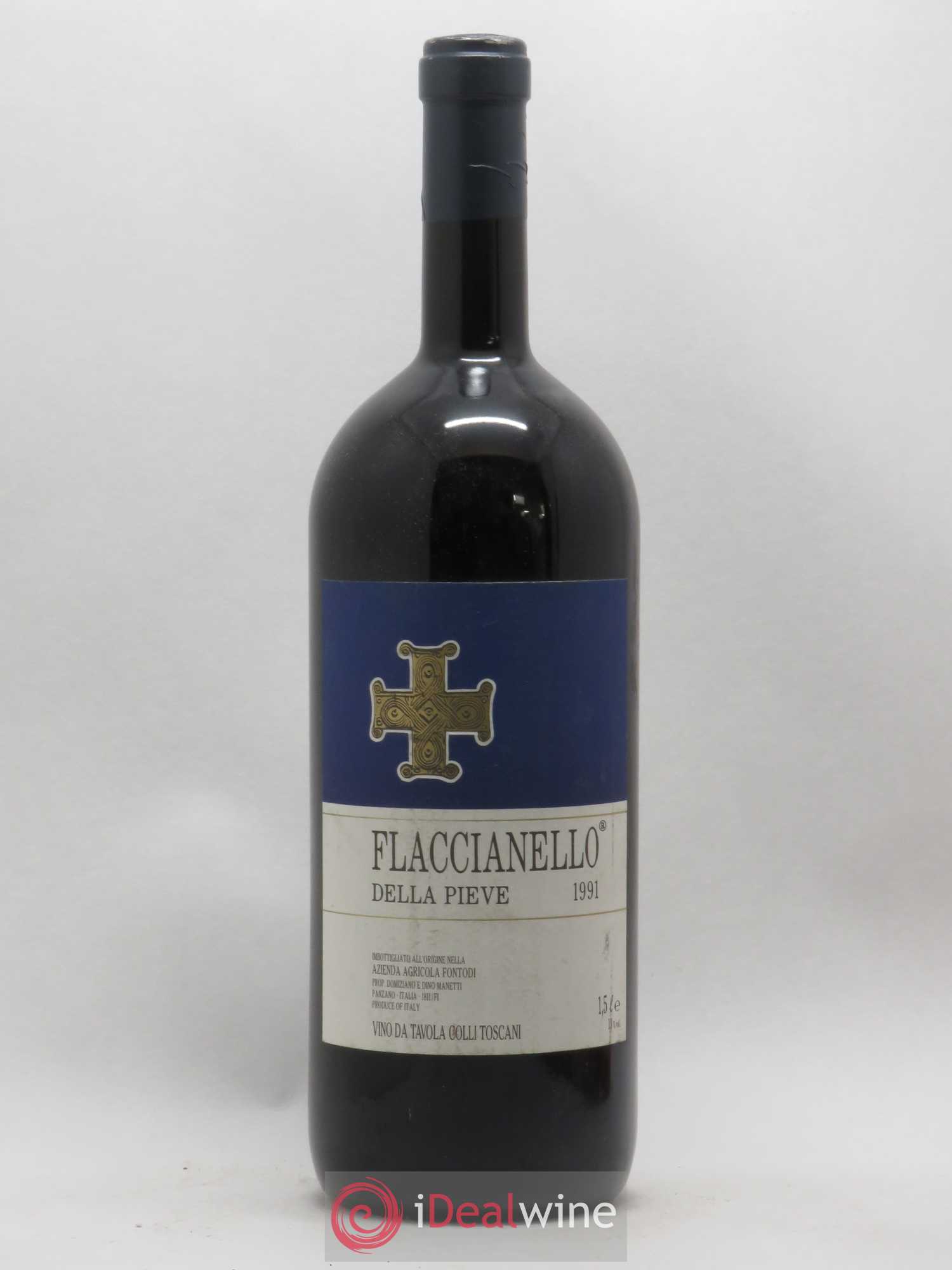 Italie Vino da Tavola Fontodo Flaccianello Della Pieve (sans prix de réserve) 1991 - Posten von 1 Magnum - 0