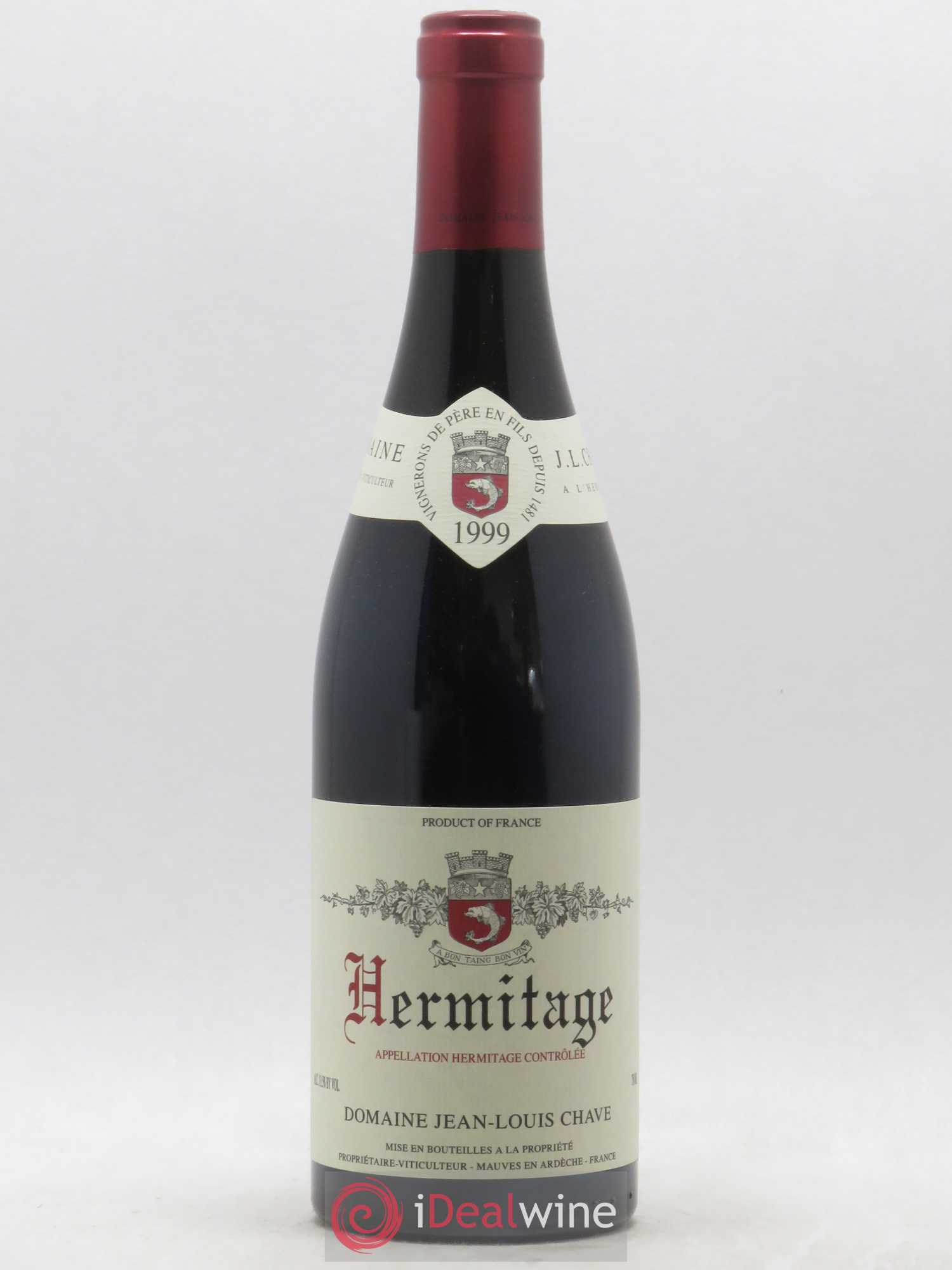 Hermitage Jean-Louis Chave 1999 - Lot de 1 bouteille - 0