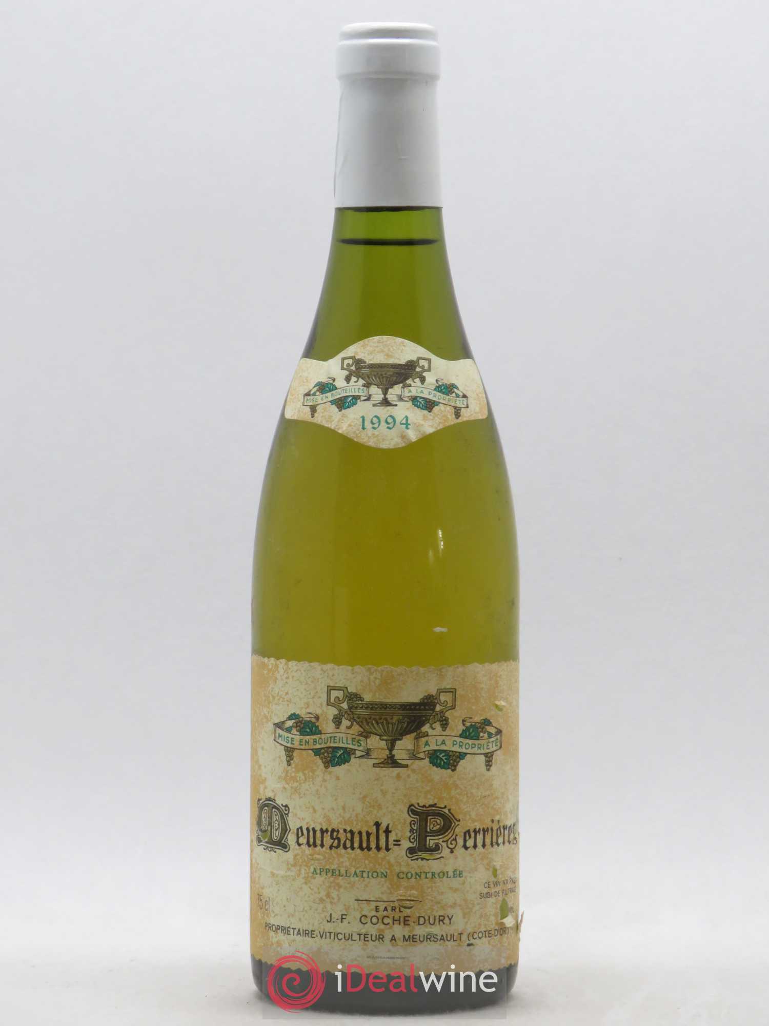 Meursault 1er Cru Perrières Coche Dury (Domaine) 1994 - Lot de 1 bouteille - 0