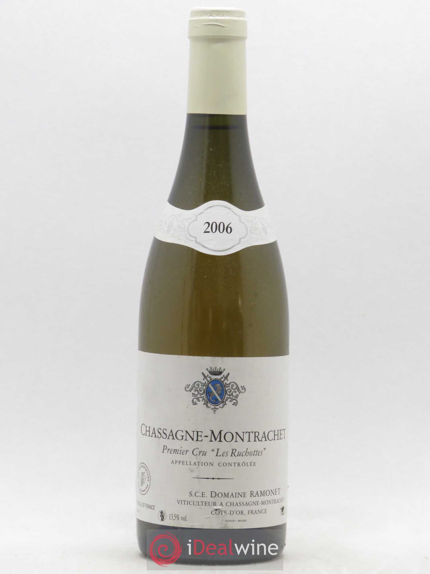 Chassagne-Montrachet 1er Cru Les Ruchottes Ramonet (Domaine) (sans prix de réserve) 2006 - Lot de 1 bouteille - 0