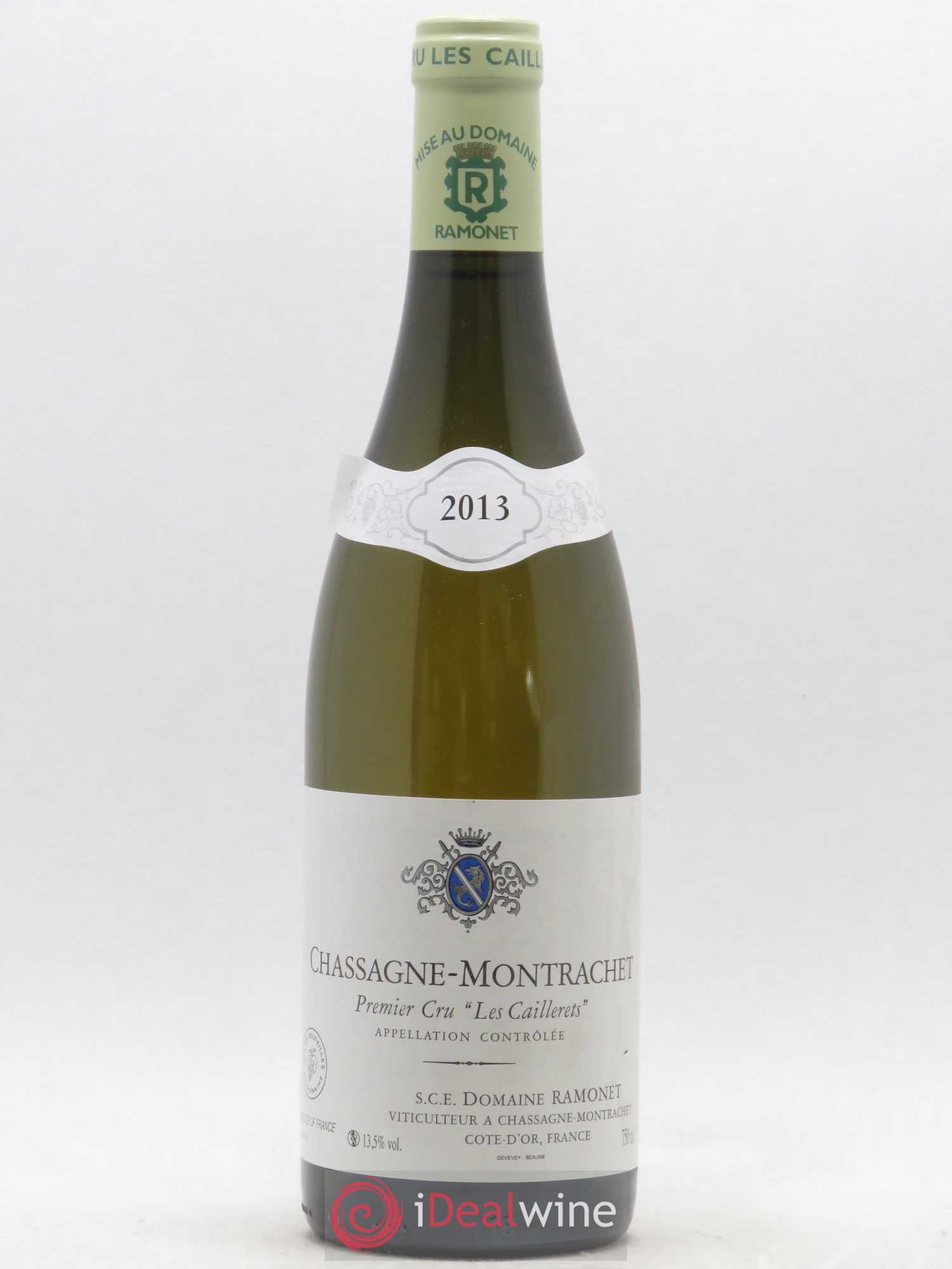 Chassagne-Montrachet 1er Cru Les Caillerets Ramonet (Domaine) (sans prix de réserve) 2013 - Lot de 1 bouteille - 0