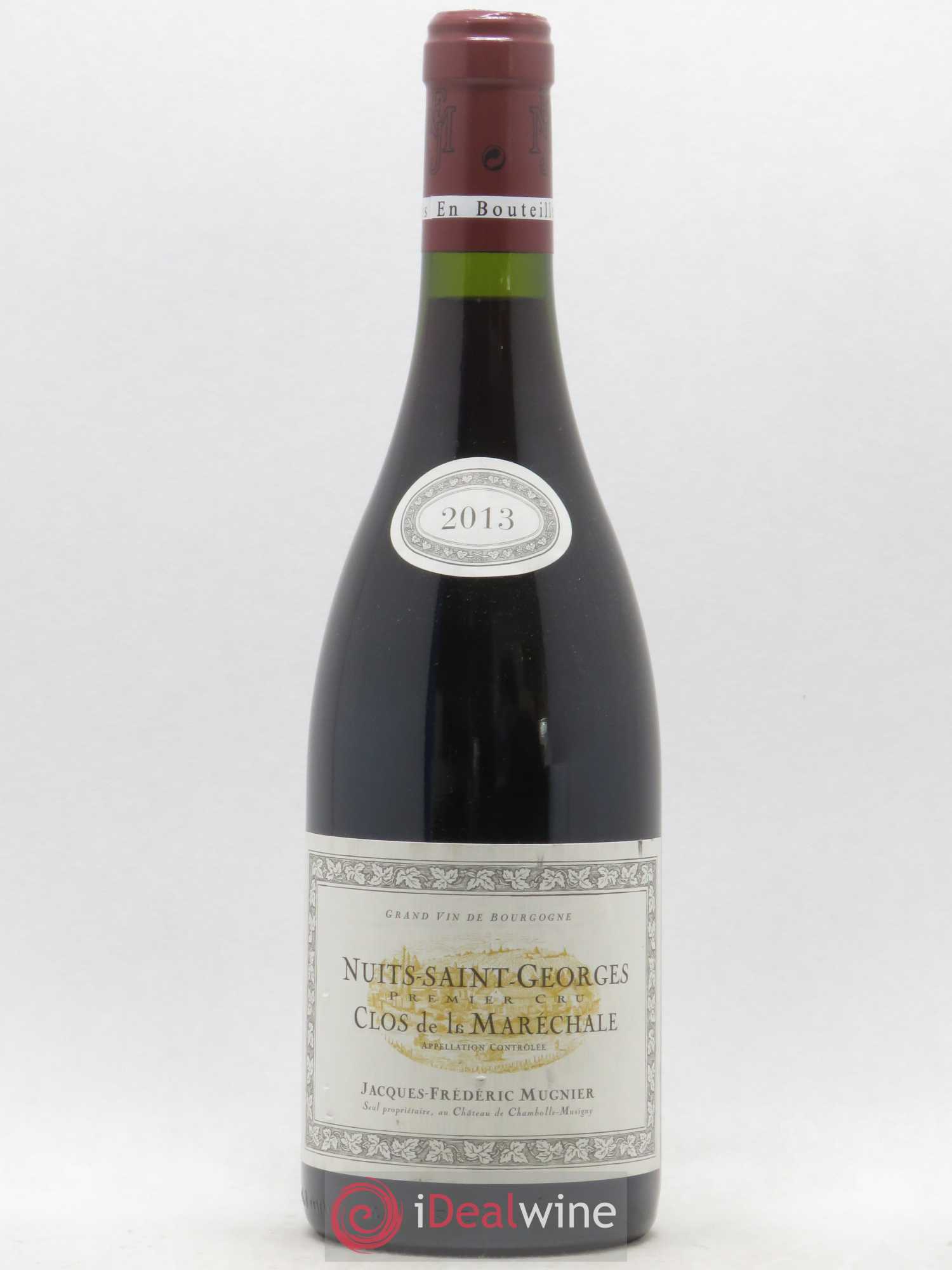 Nuits-Saint-Georges 1er Cru Clos de La Maréchale Jacques-Frédéric Mugnier (sans prix de réserve) 2013 - Lot de 1 bouteille - 0