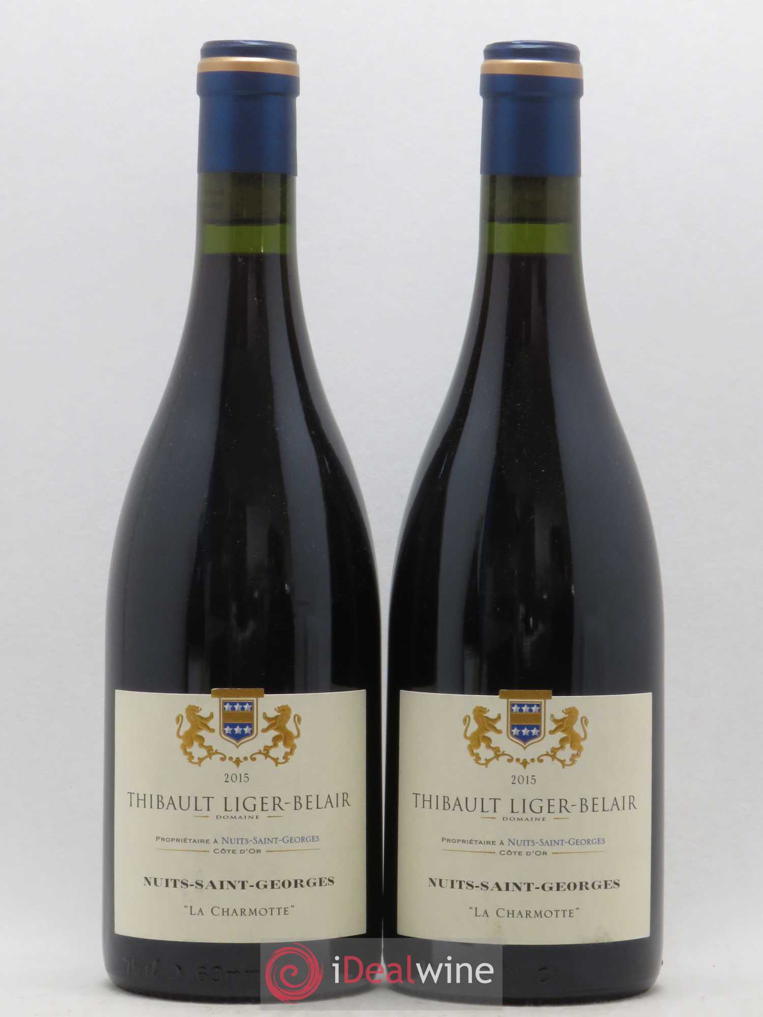 Nuits-Saint-Georges La Charmotte Thibault Liger-Belair 2015 - Lot de 2 bouteilles - 0