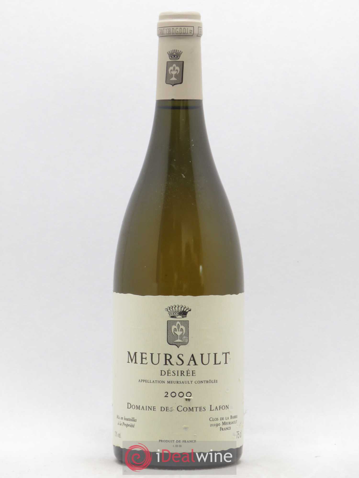 Meursault Désirée Comtes Lafon (Domaine des) (sans prix de réserve) 2000 - Lot de 1 bouteille - 0